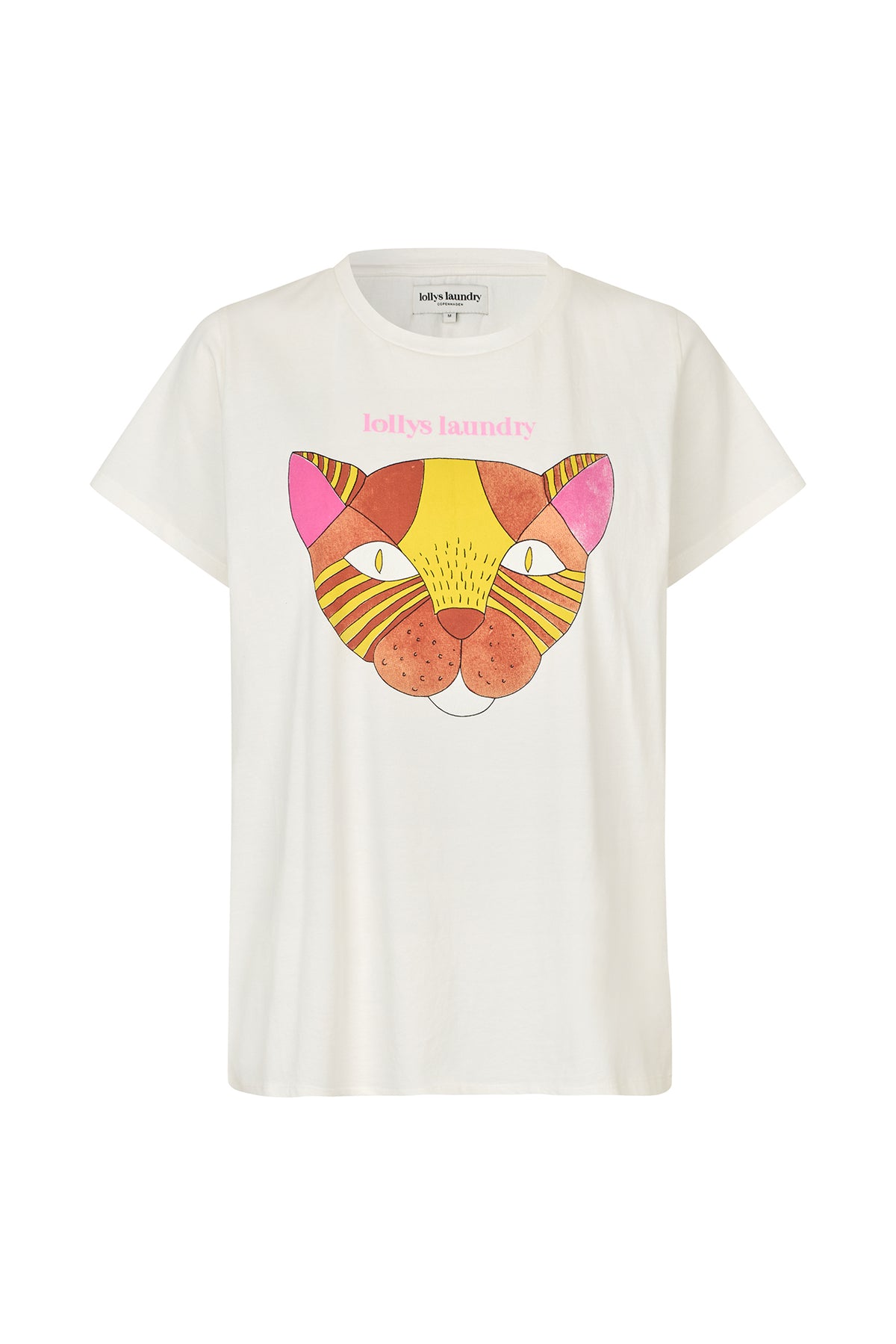 Lollys Laundry RomaLL T-Shirt Katze T-shirt Weiß