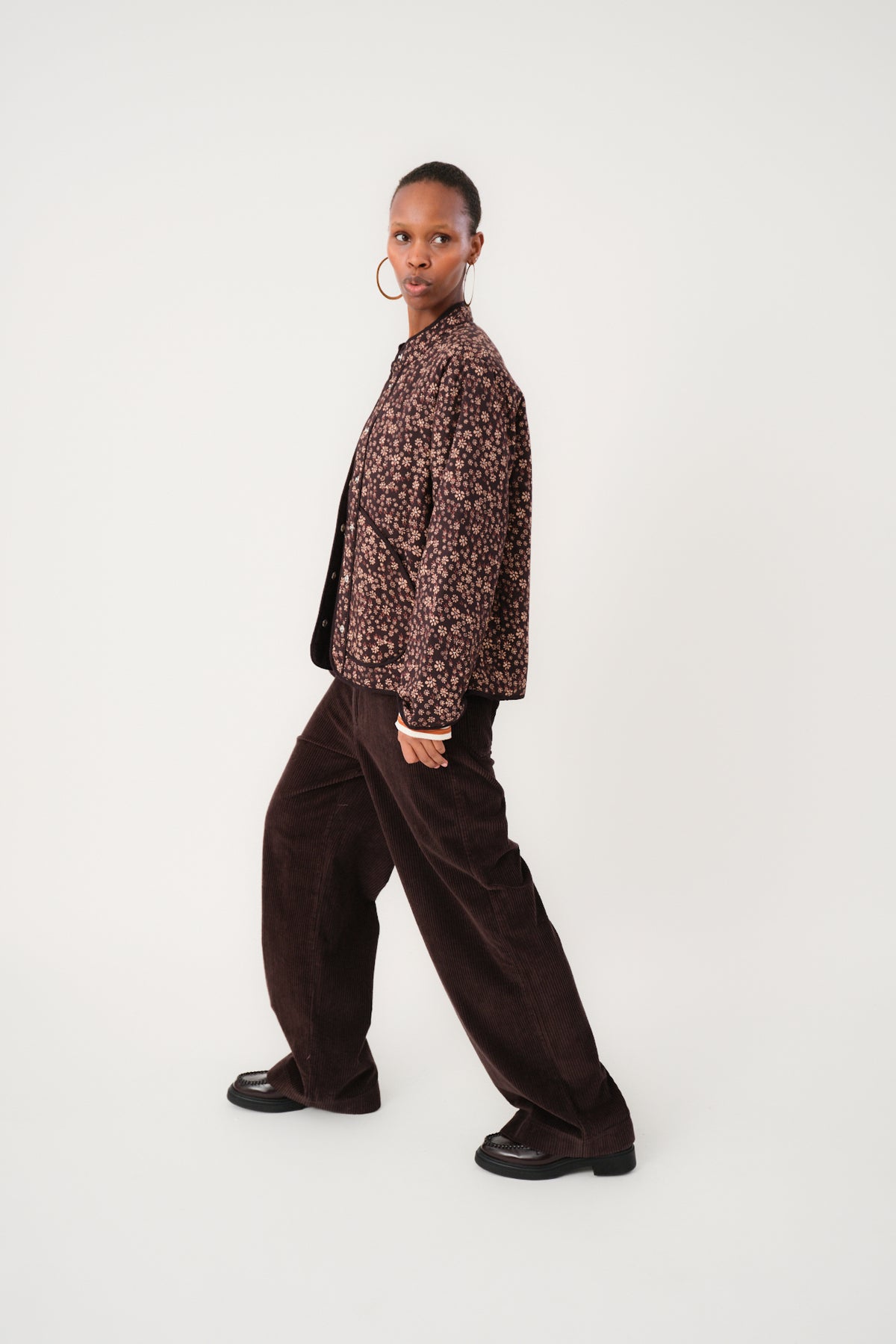 Lollys Laundry RomeLL Jacke Jacket Dunkelbraun