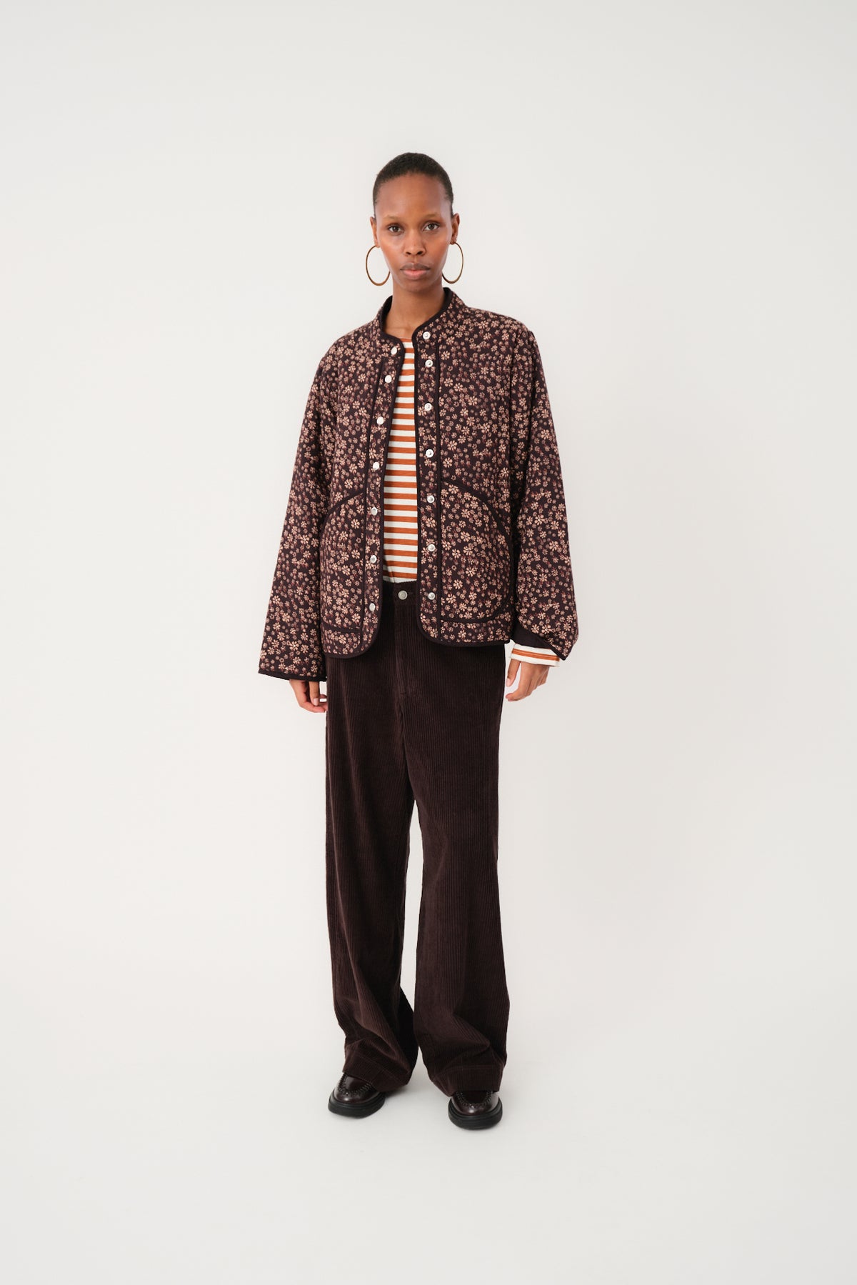Lollys Laundry RomeLL Jacke Jacket Dunkelbraun