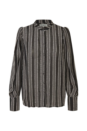 Lollys Laundry RoraLL Shirt LS Shirt Schwarz