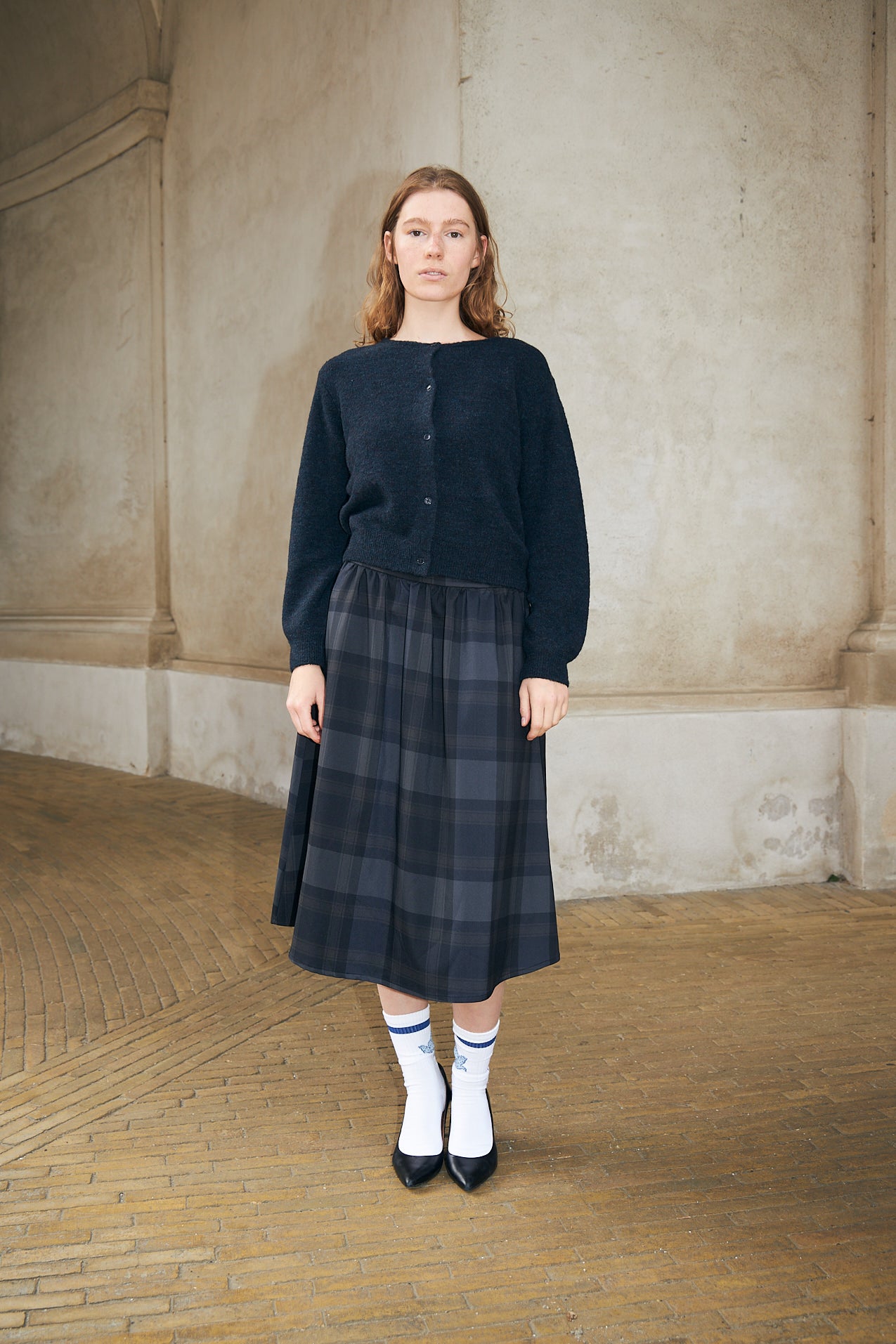 Lollys Laundry RoweLL Strickjacke Cardigan Navy