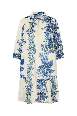 Lollys Laundry SabineLL kurzes Kleid Dress Blau