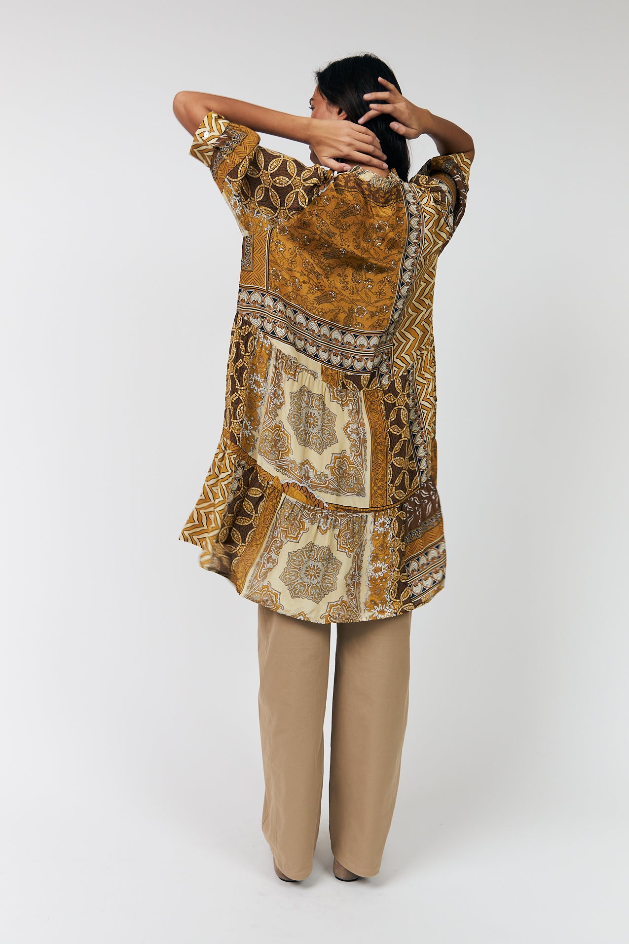 Lollys Laundry SabineLL kurzes Kleid Dress 64 Graphic Print