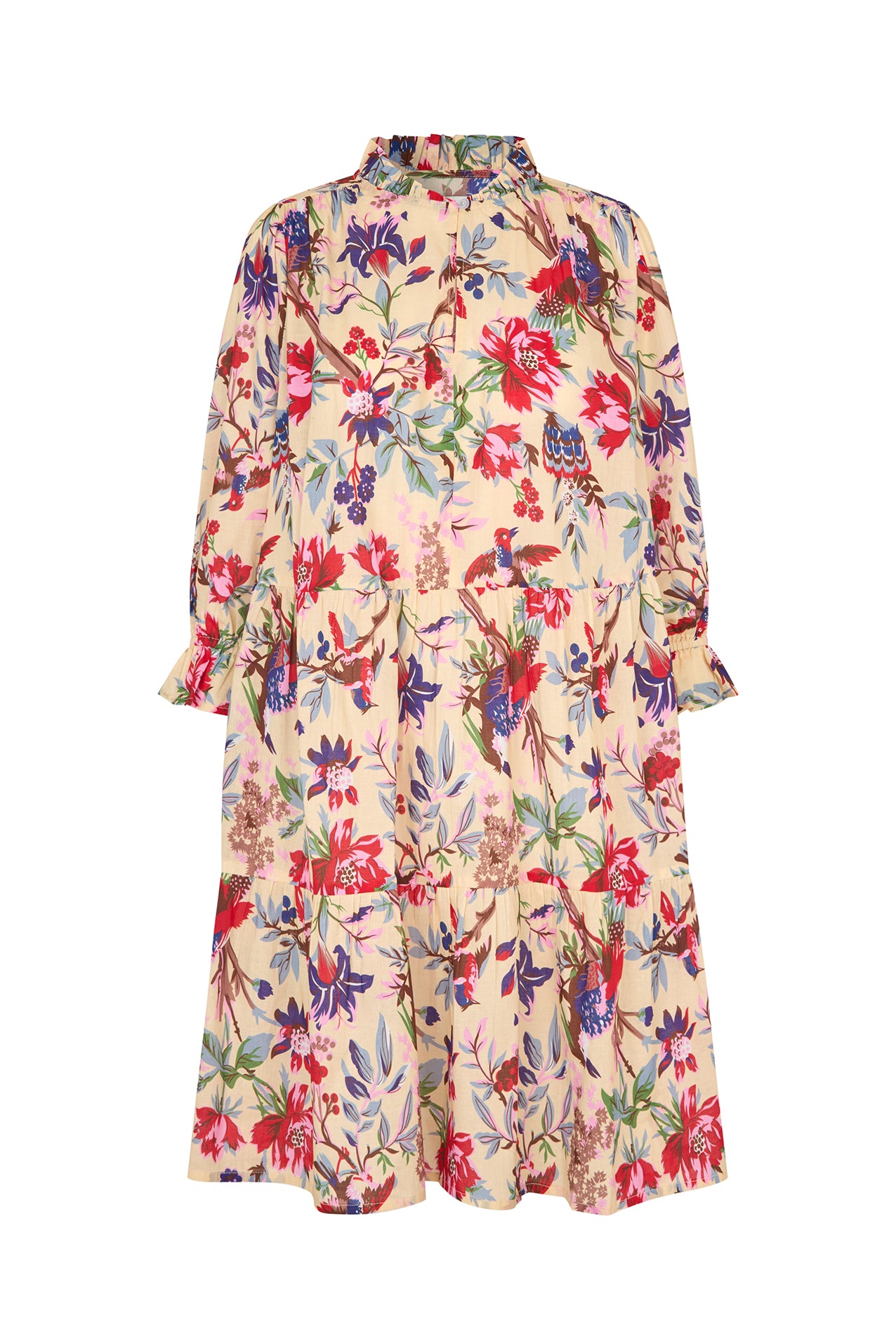 Lollys Laundry SabineLL kurzes Kleid Dress 74 74 Flower Print