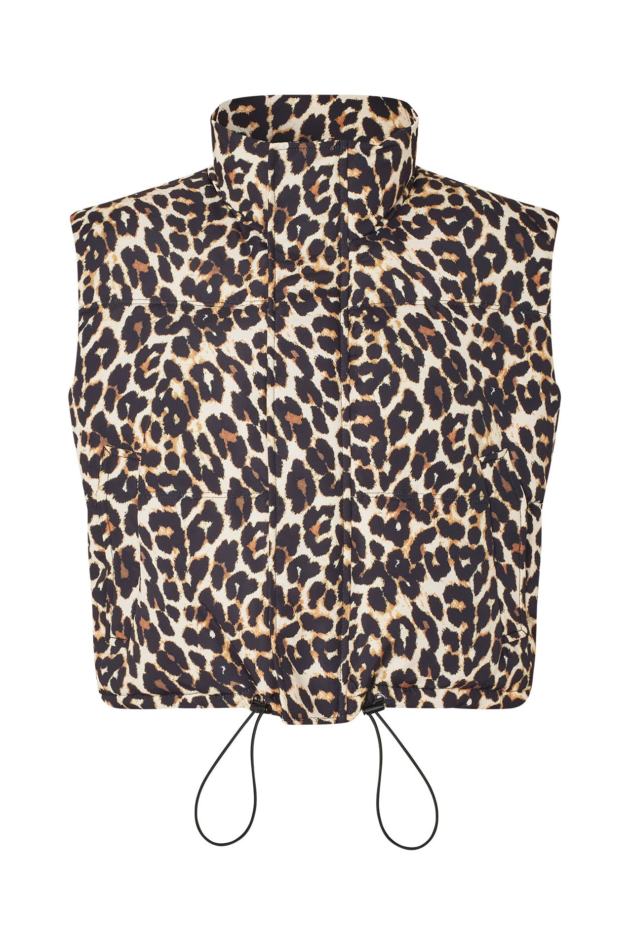 Lollys Laundry SadaLL Weste Outerwear 72 Leopard Print