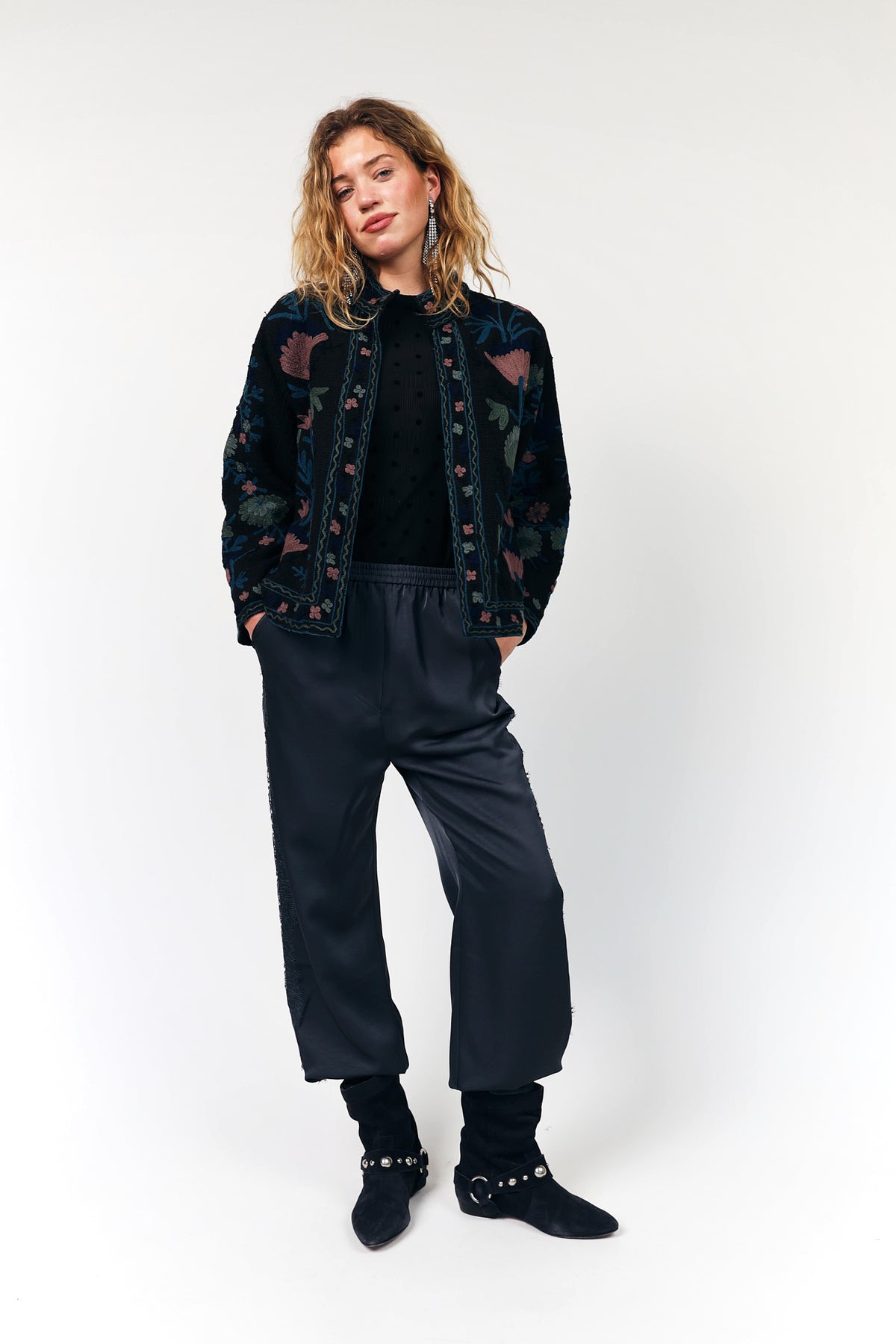 Lollys Laundry SadieLL Jacke Jacket Verblasstes Schwarz