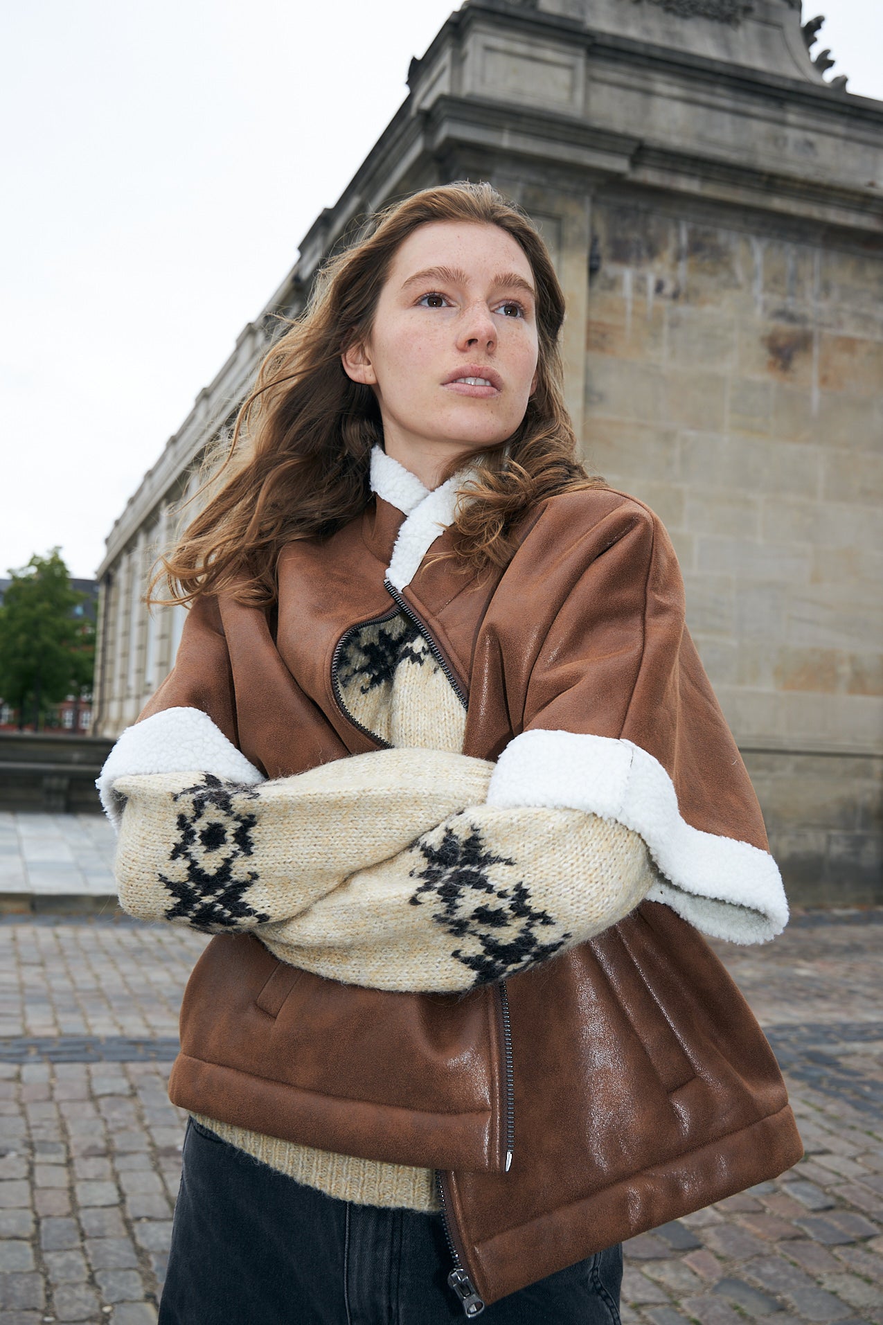 Lollys Laundry SamaLL Mantel Outerwear Braun