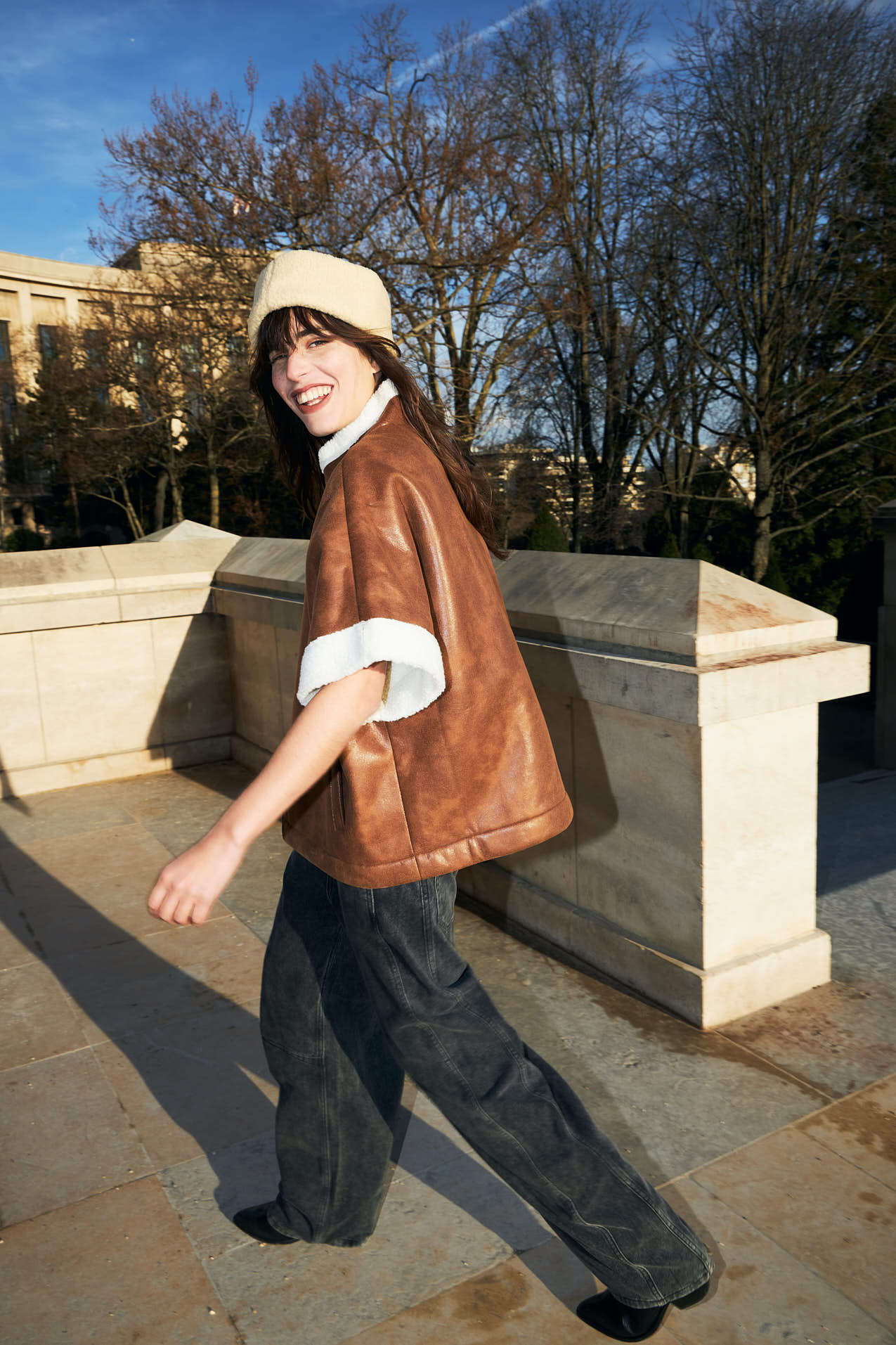 Lollys Laundry SamaLL Mantel Outerwear Braun