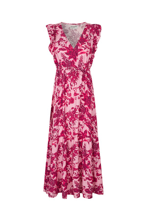 Lollys Laundry SamoLL Midi Kleid Dress Pink