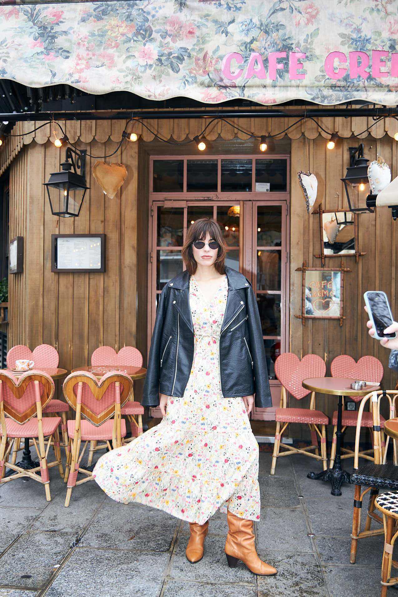 SamoLL Midi Kleid - Blumenmuster