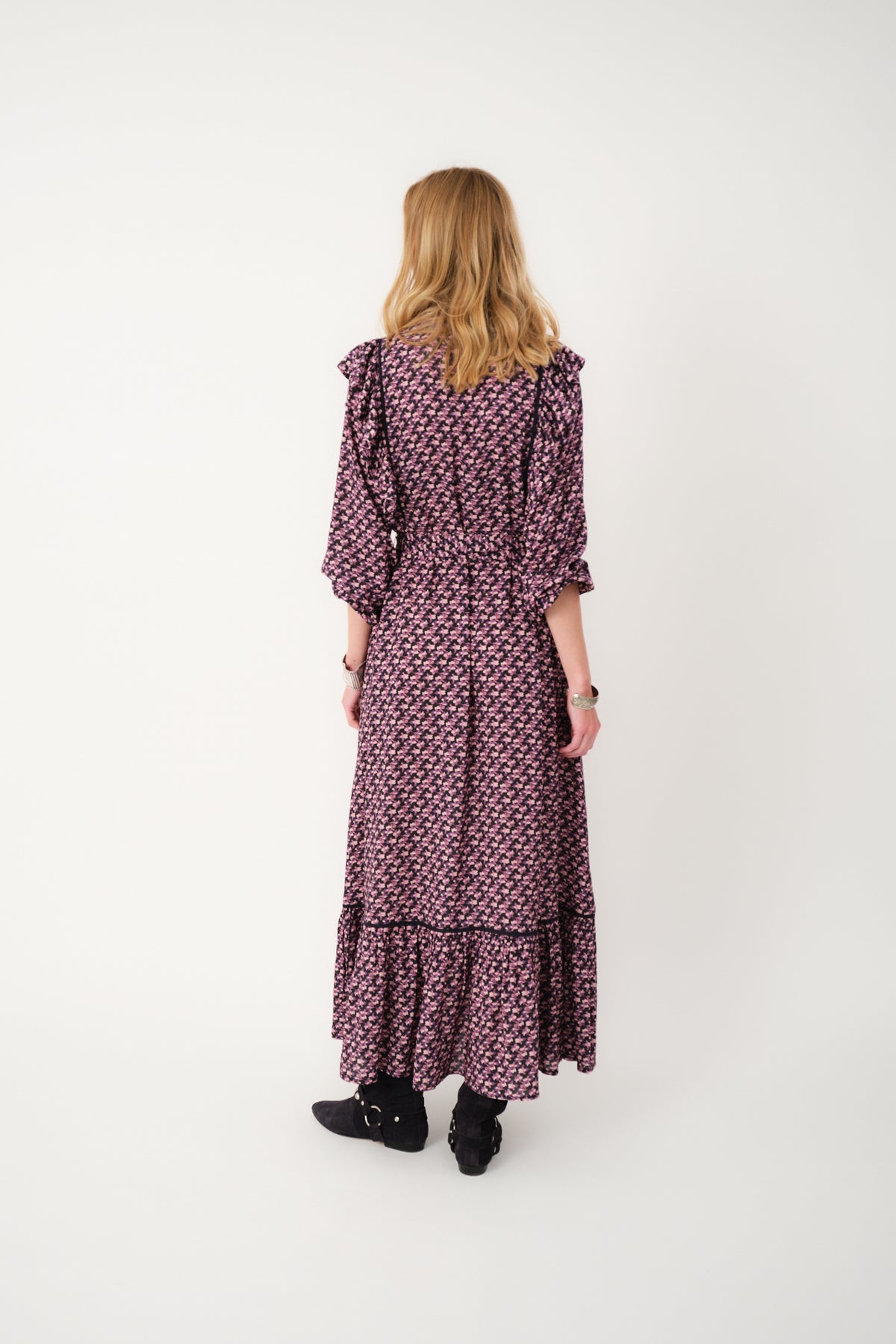 Lollys Laundry SanniLL Maxi Kleid Dress Blumenmuster