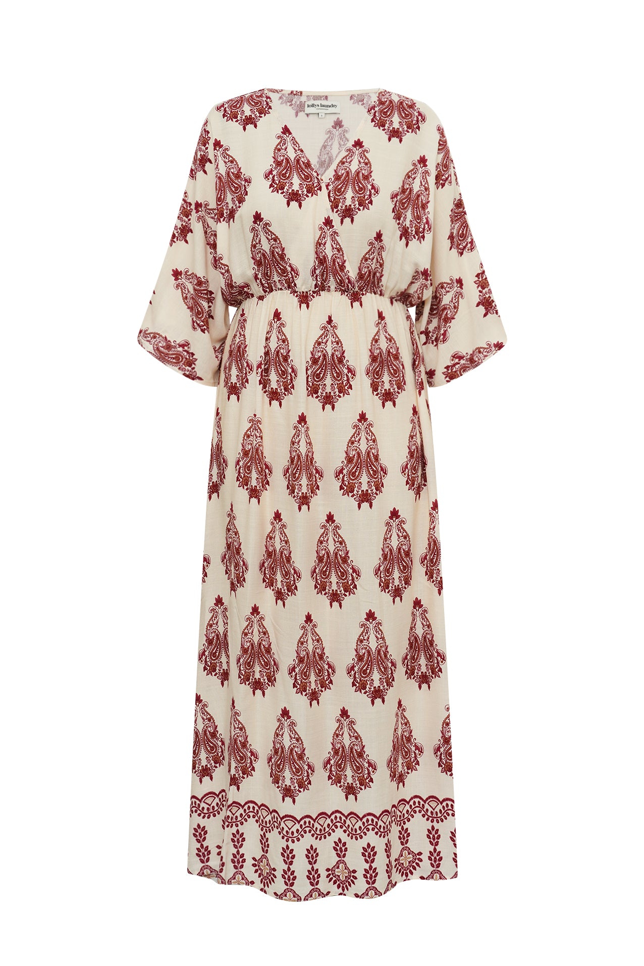 SavannahLL Maxi Kleid - Creme