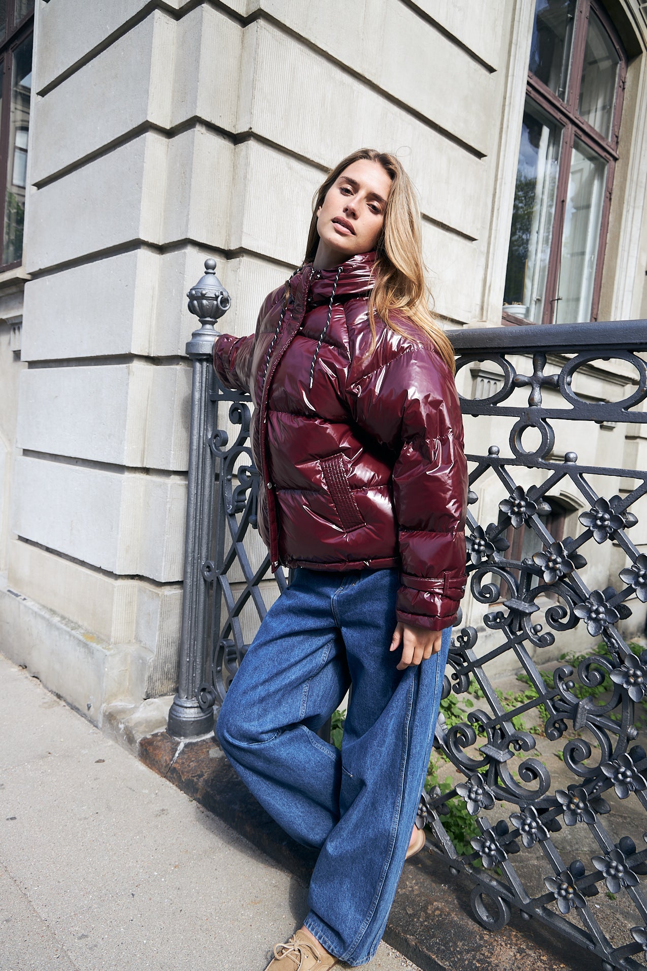 Lollys Laundry ShelbyLL Jacke Outerwear Bordeaux
