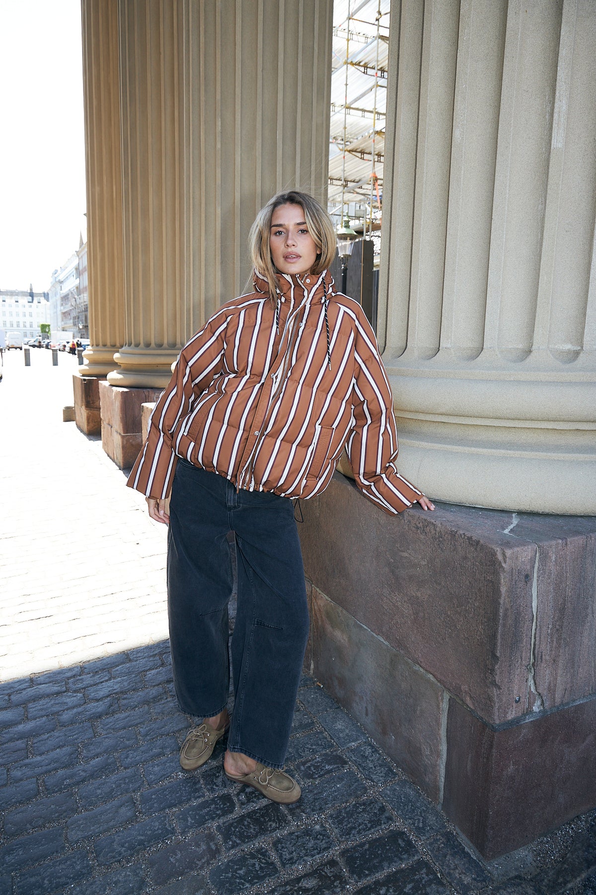 Lollys Laundry ShelbyLL Jacke Outerwear Rostbraun