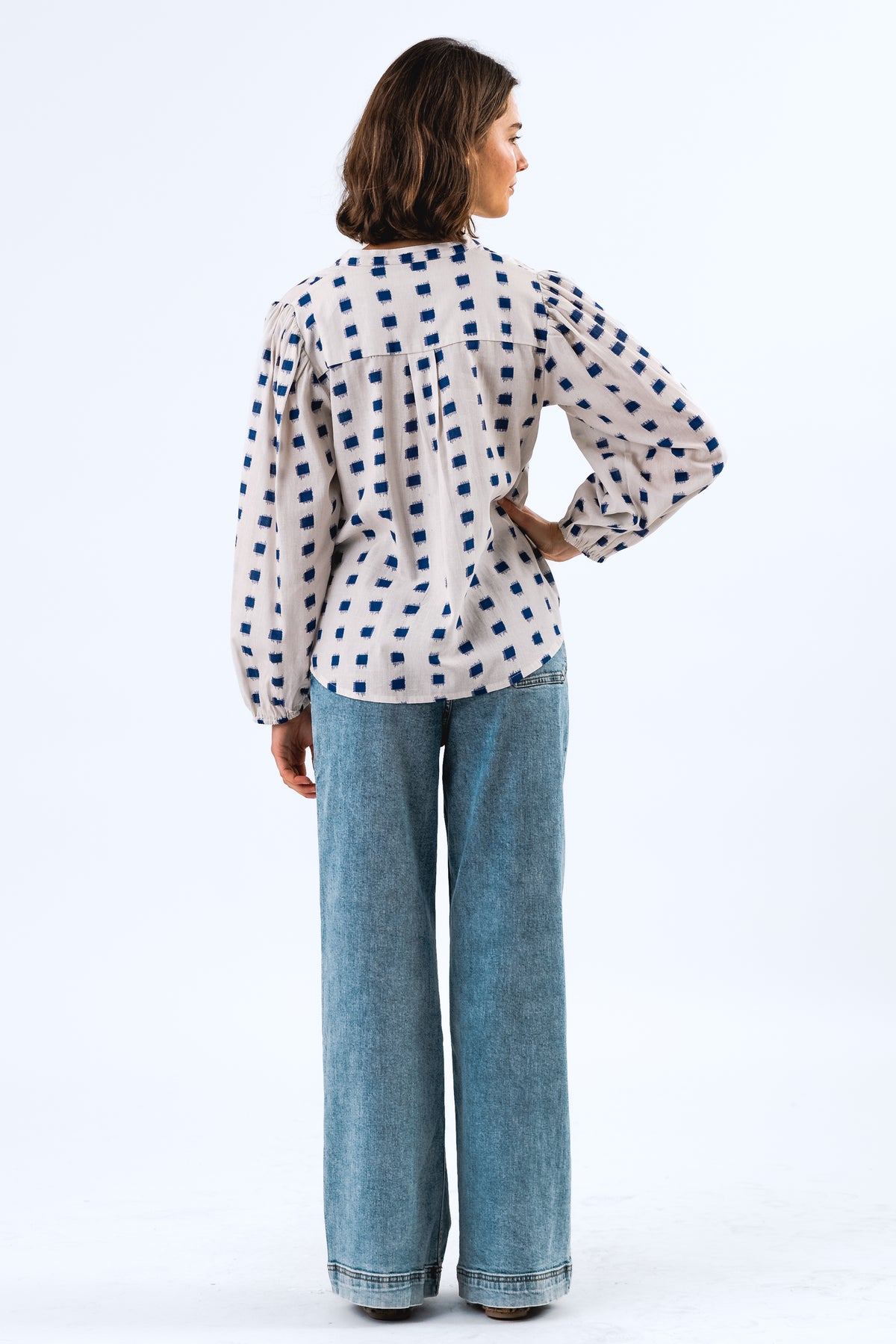 Lollys Laundry SimaLL Hemdbluse Shirt Creme