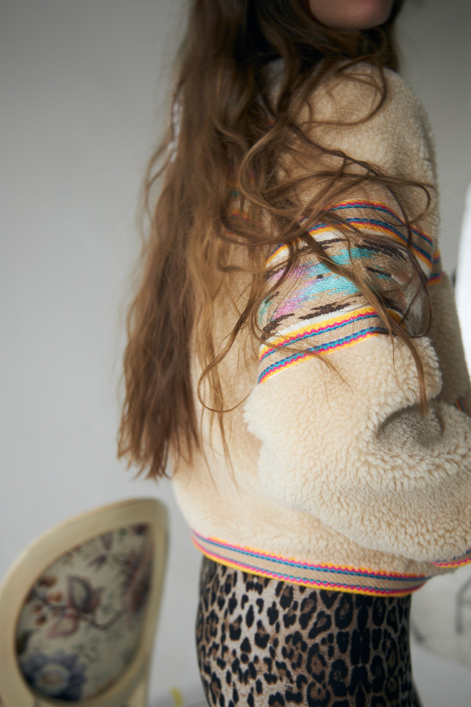 SiriLL Teddy Jacke - Beige