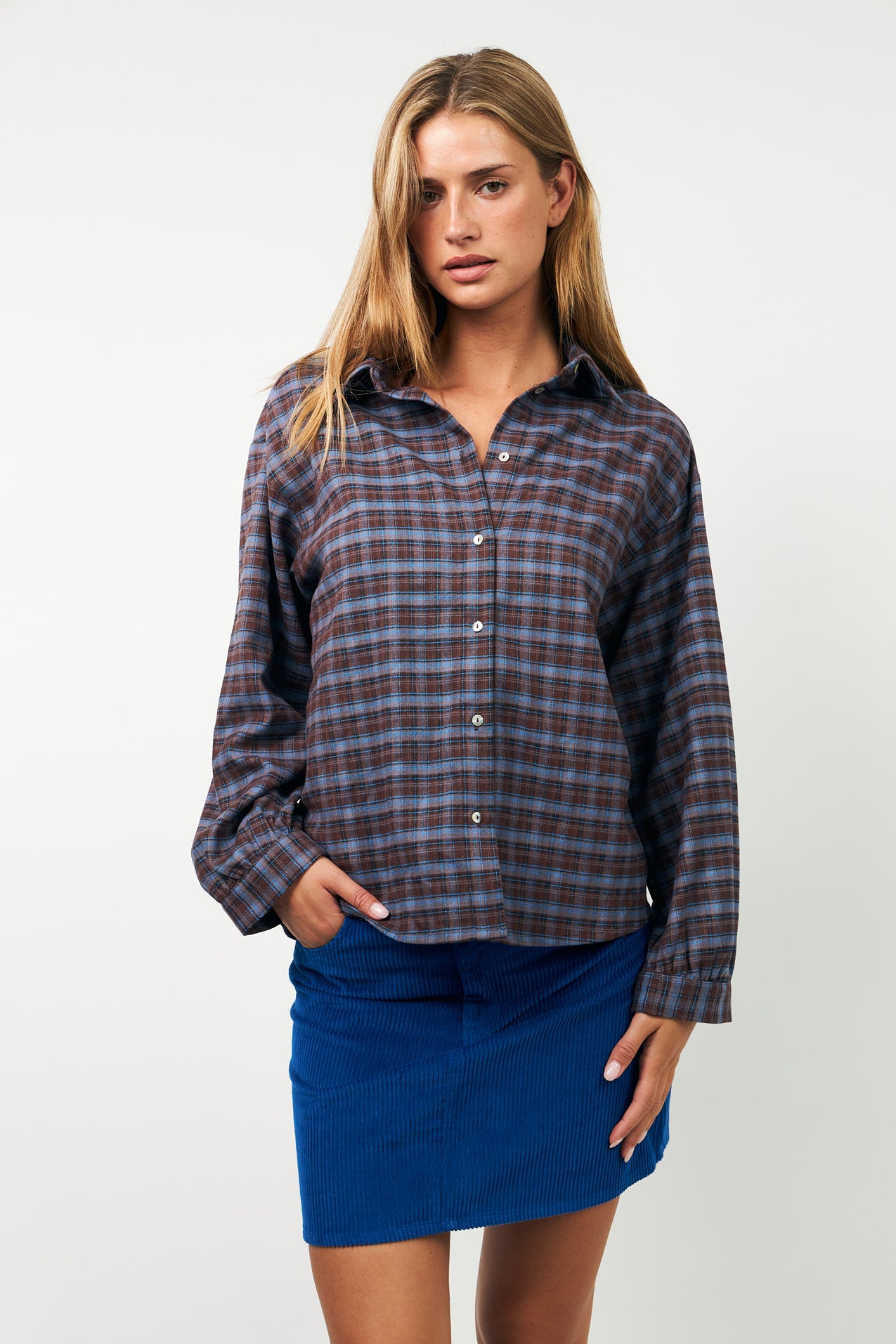 Lollys Laundry SivLL Hemdbluse Shirt 34 Mauve