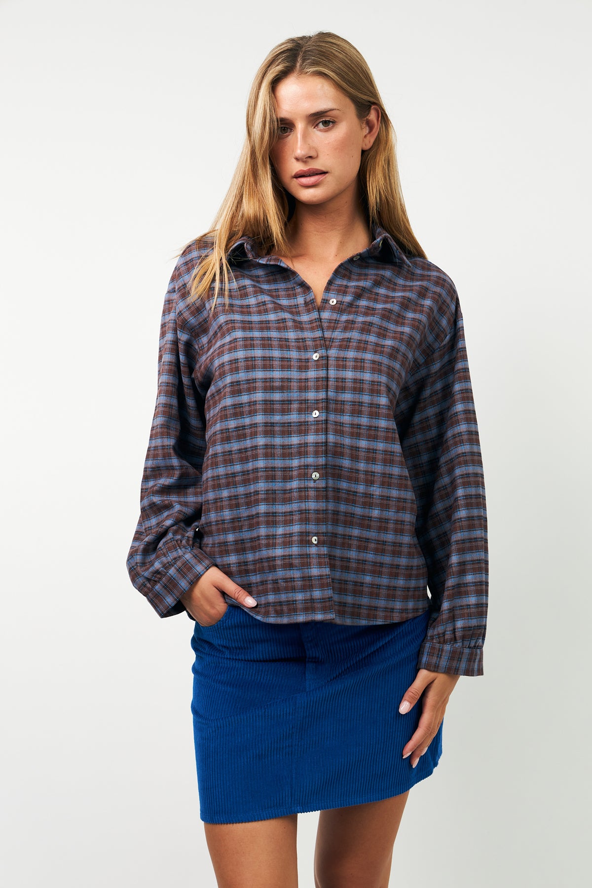 Lollys Laundry SivLL Hemdbluse Shirt Bordeaux
