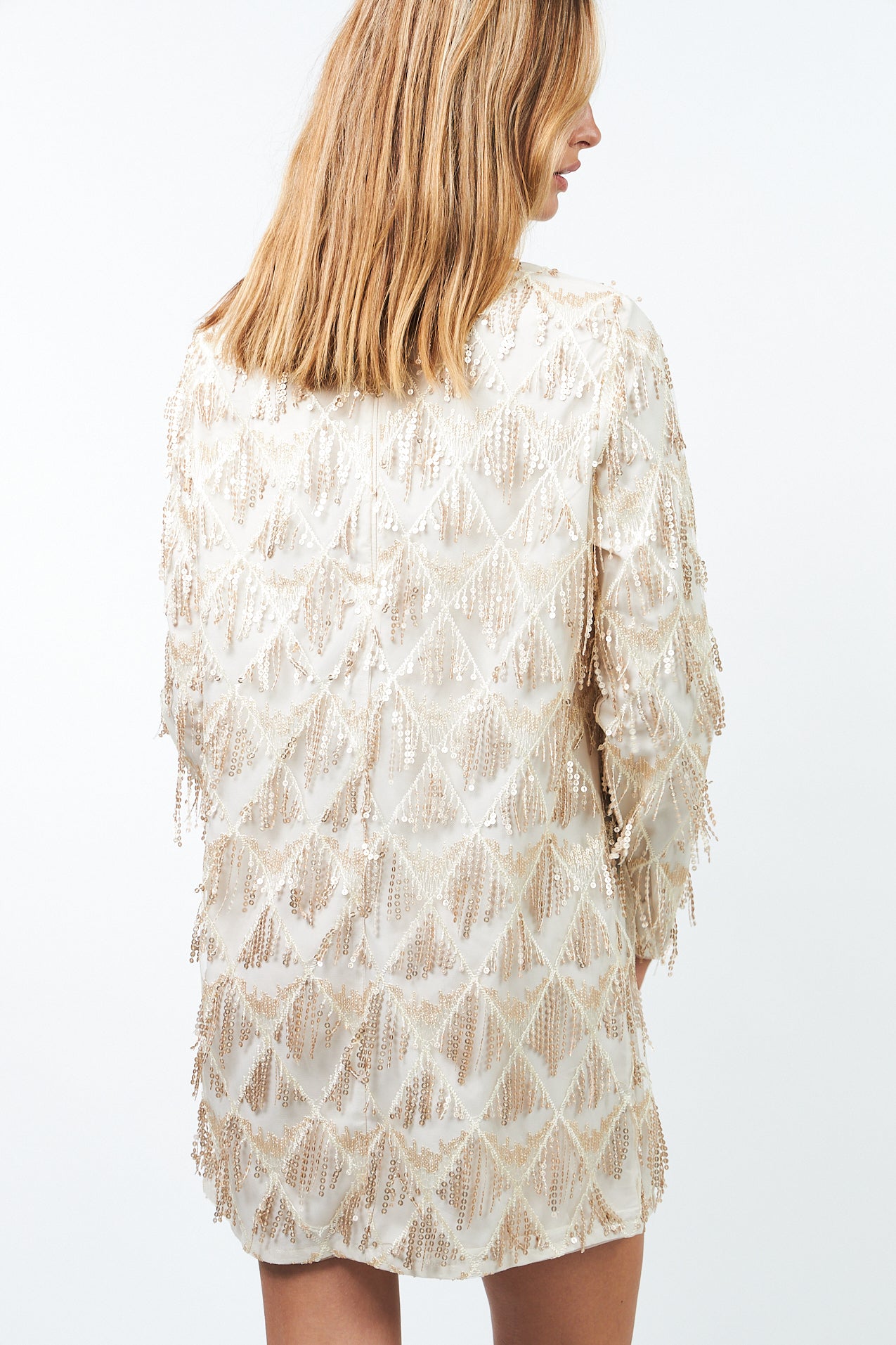 SolgaLL kurzes Kleid - Champagne