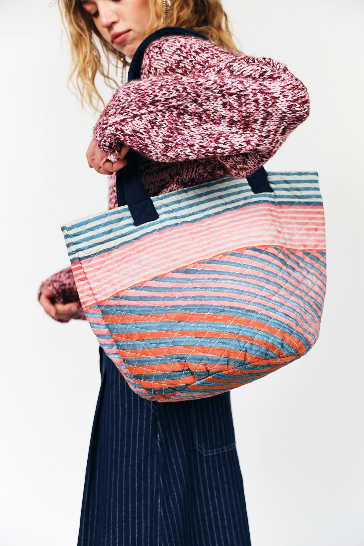 Lollys Laundry StevieLL Tote Tasche Bag Mehrfarbig