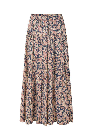 Lollys Laundry SunsetLL Maxi Rock Skirt Grafikprint