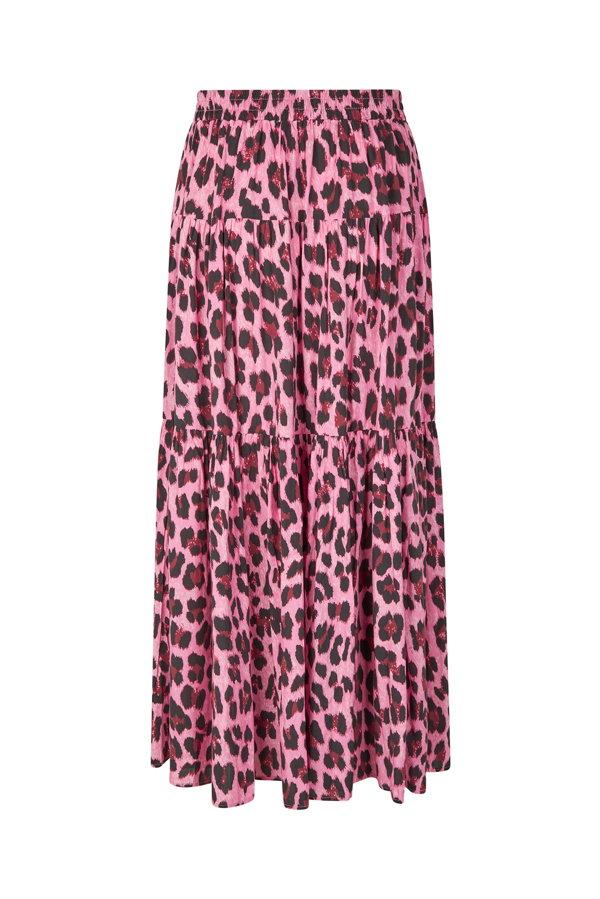 Lollys Laundry SunsetLL Maxi Rock Skirt Neon pink