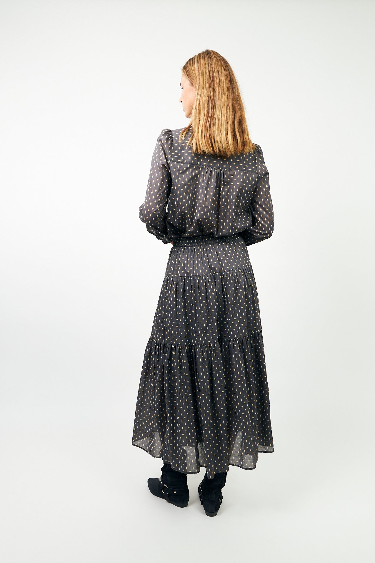 SunsetLL Maxi Rock - Dark Blue