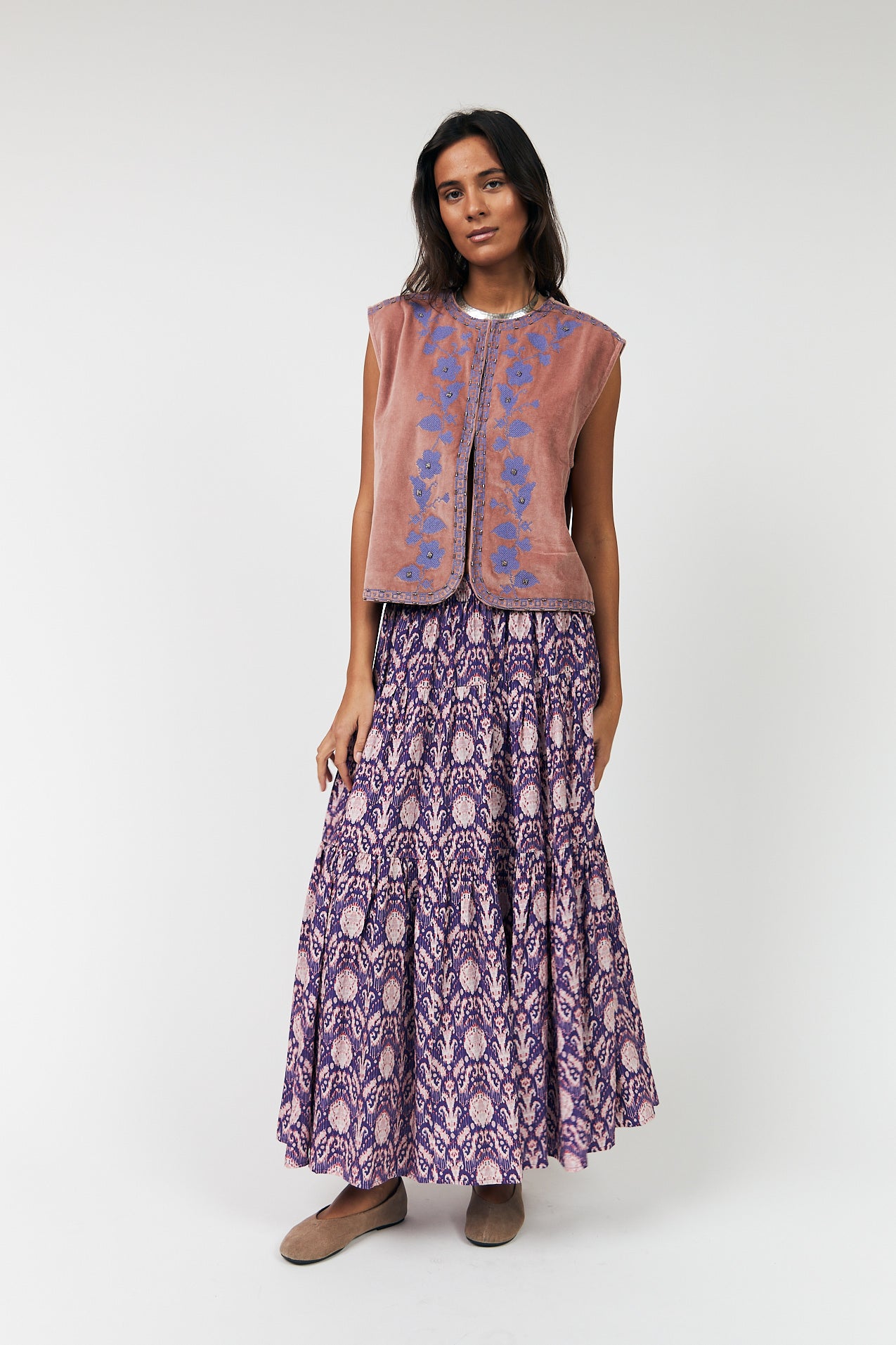 SunsetLL Maxi Rock - Graphic Print