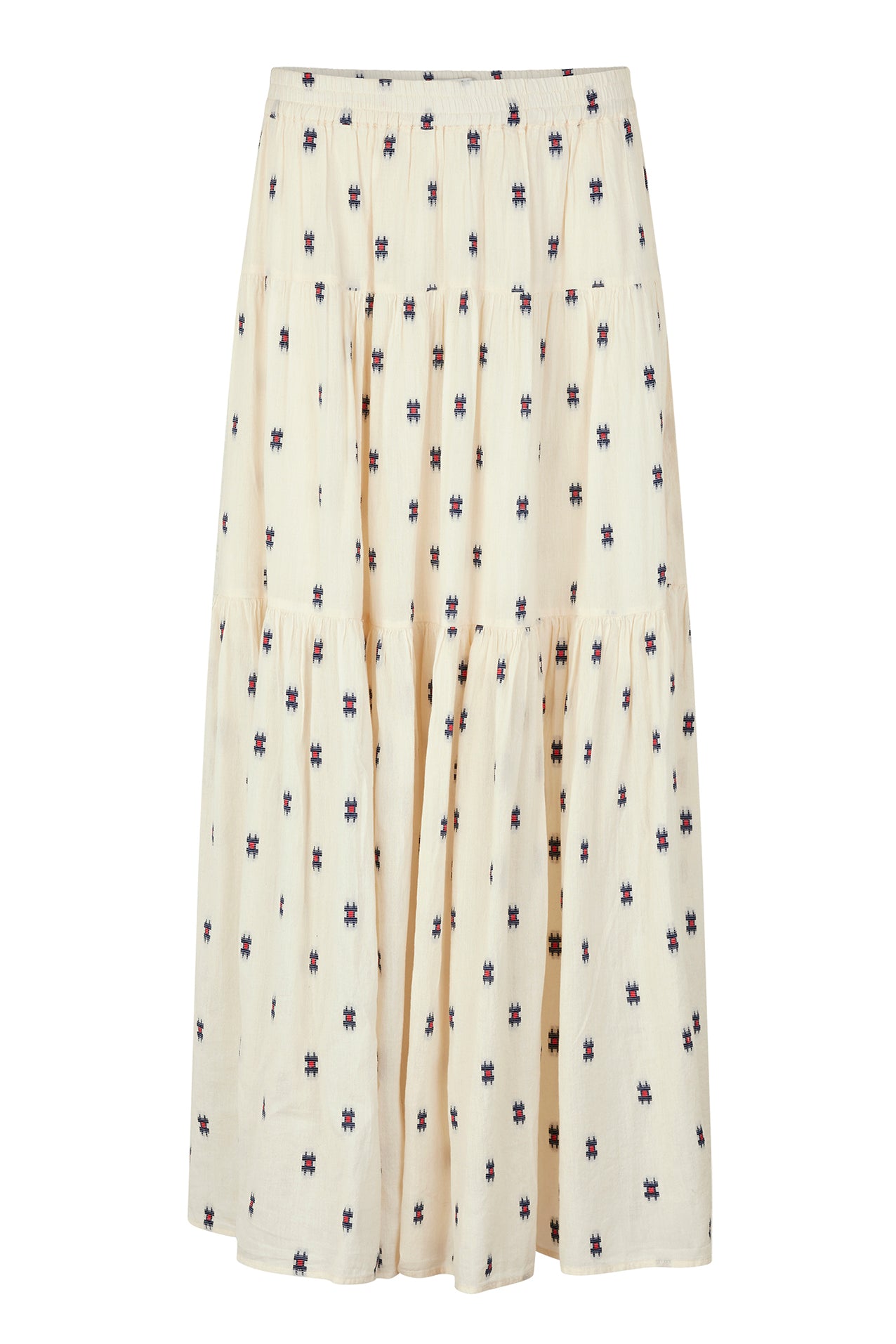 Lollys Laundry SunsetLL Maxi Skirt Skirt 02 Creme