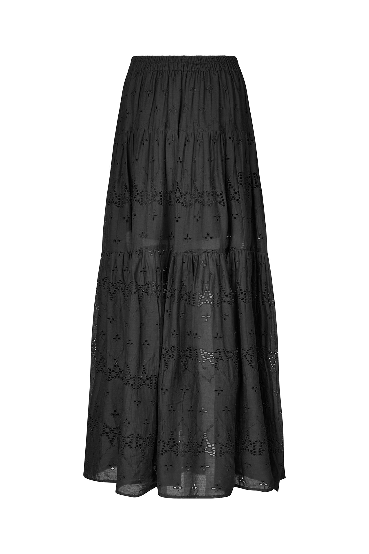 Lollys Laundry SunsetLL Maxi Skirt Skirt 99 Black