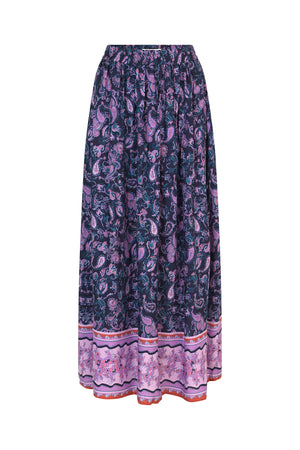 Lollys Laundry SunsetLL Maxi Skirt Skirt Blumenmuster