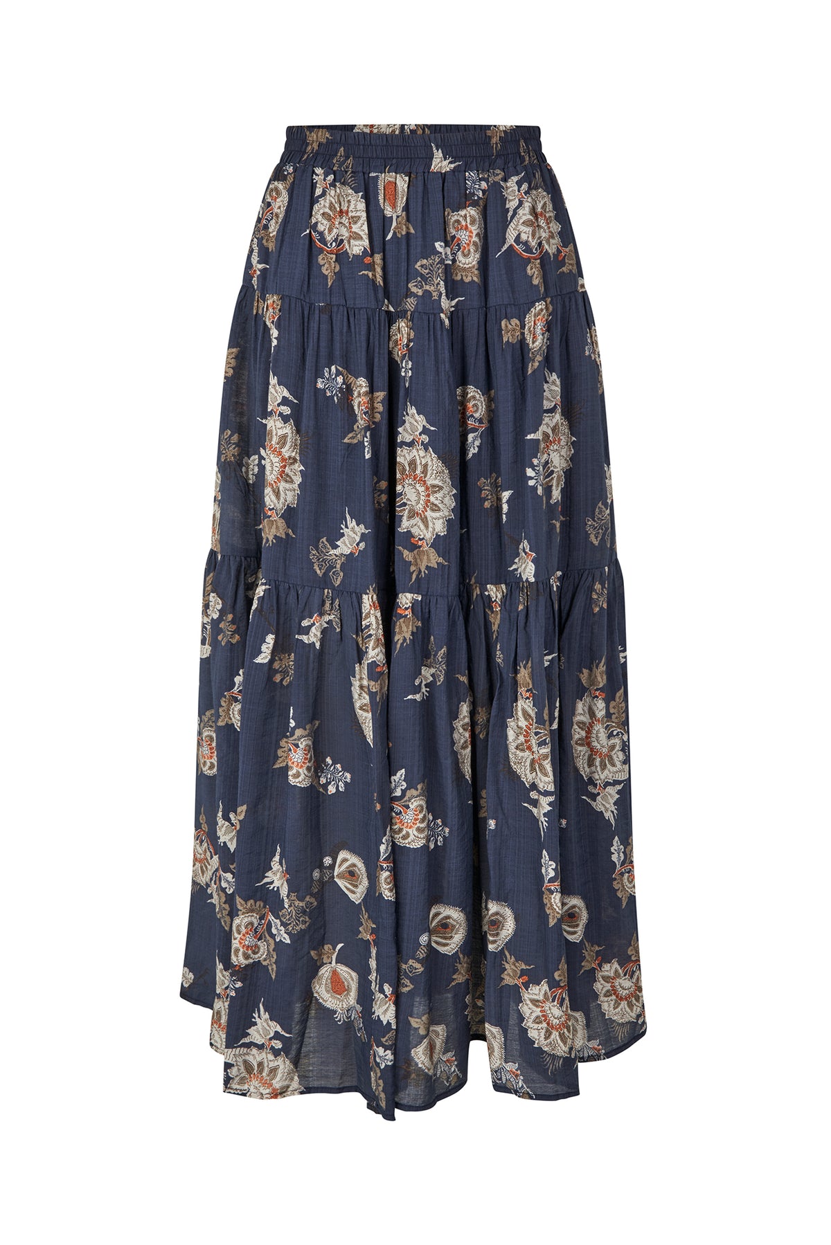 Lollys Laundry SunsetLL Maxi Skirt Skirt Dunkelblau