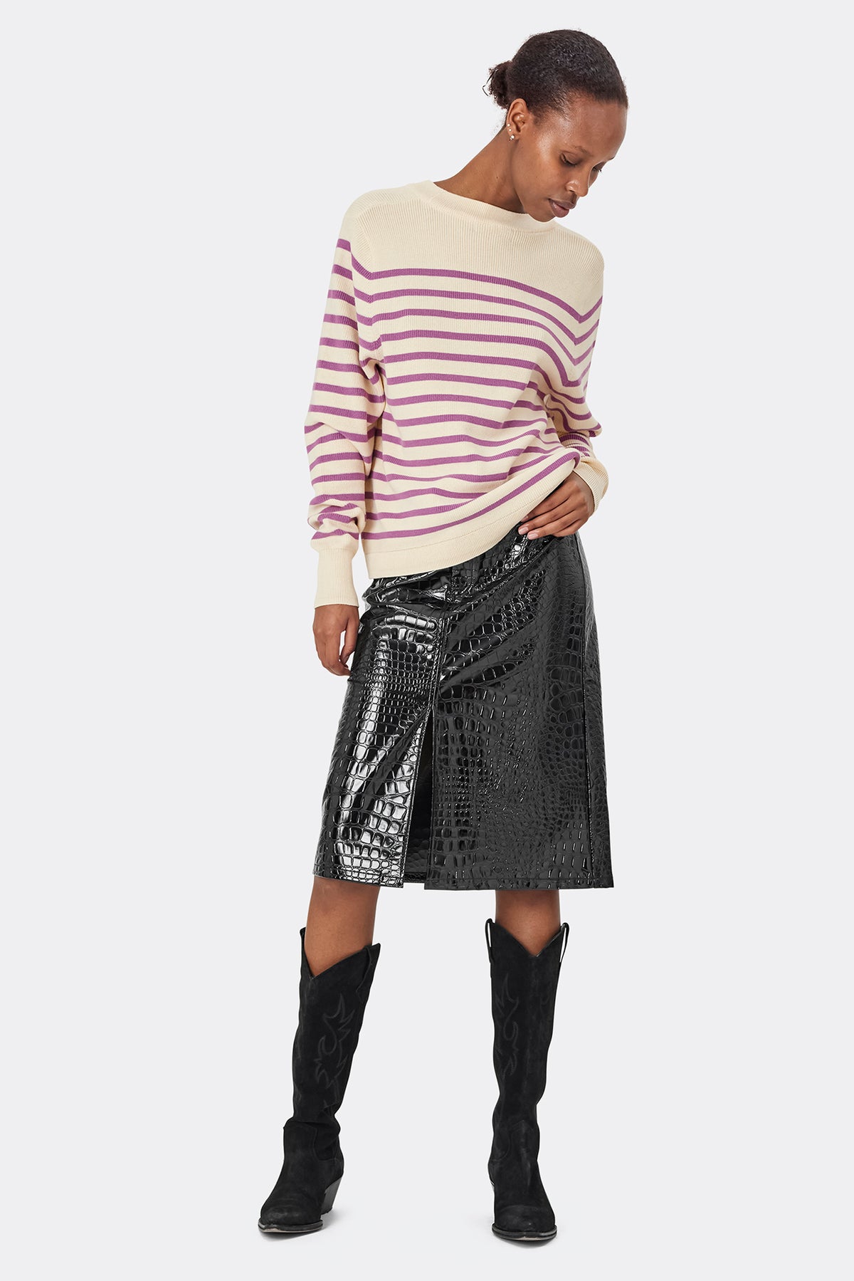 Lollys Laundry SwanLL Jumper LS Jumper Lavendel