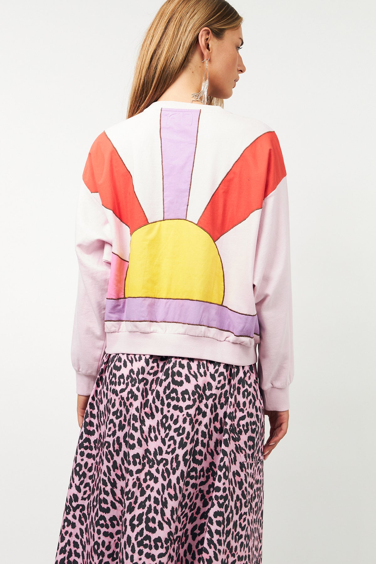Lollys Laundry SydneyLL Sweatshirt Sweatshirt Rosa