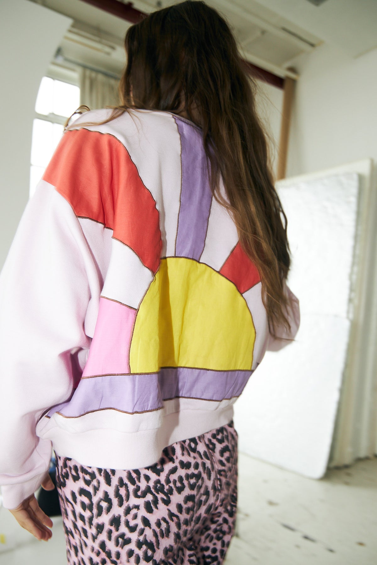 Lollys Laundry SydneyLL Sweatshirt Sweatshirt Rosa