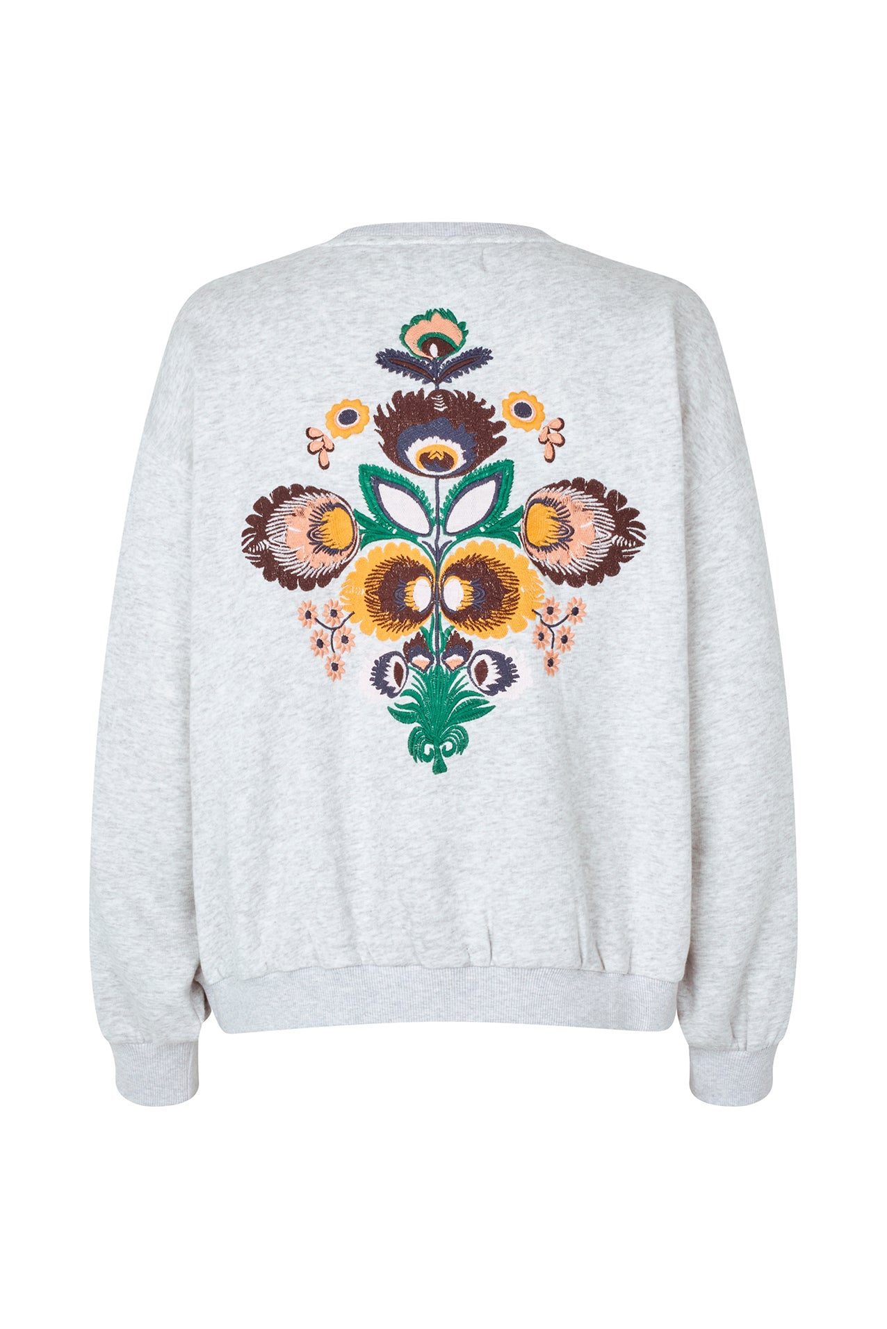 Lollys Laundry SydneyLL Sweatshirt LS Sweatshirt 13 Light Grey Melange