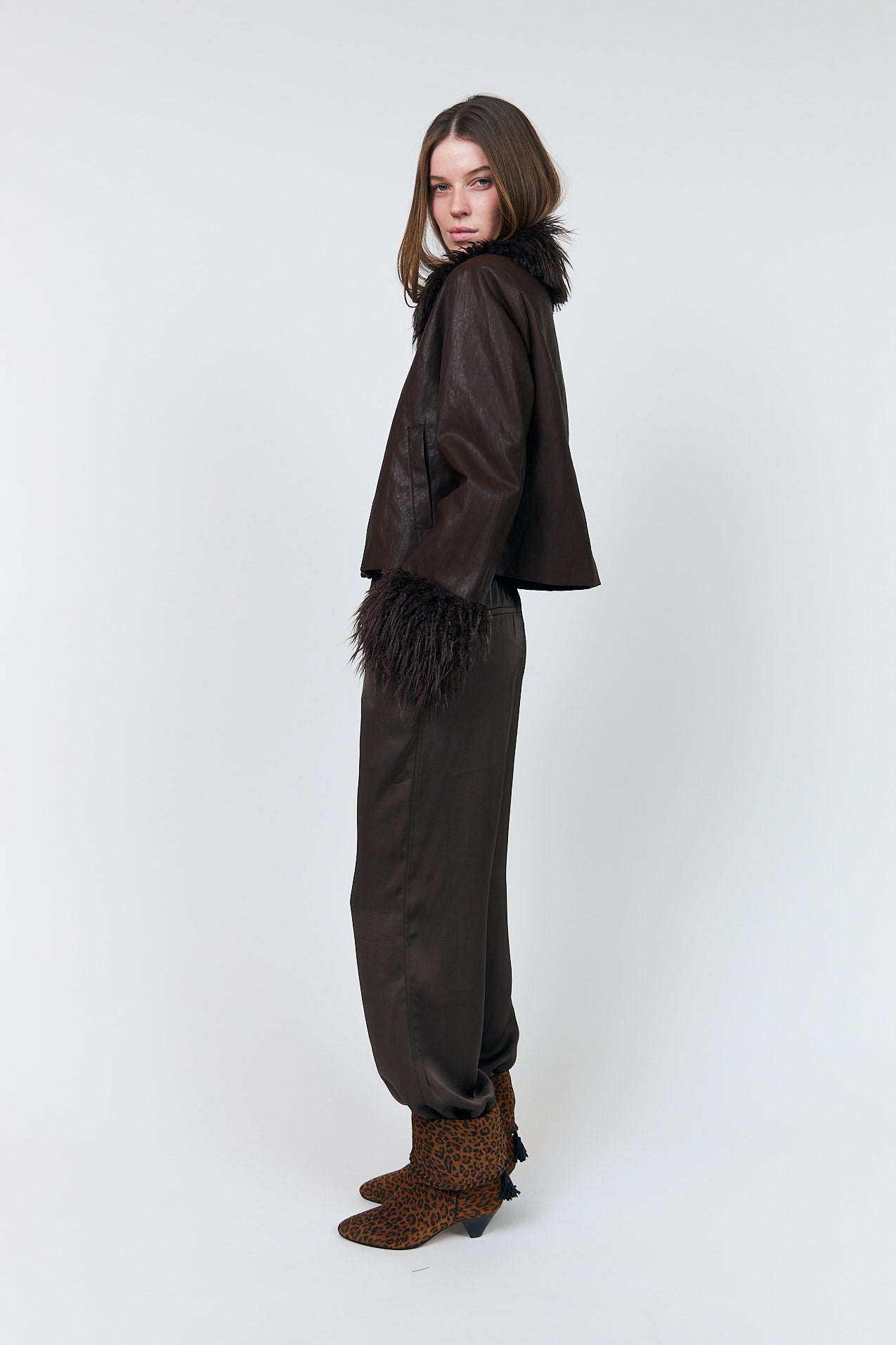 Lollys Laundry TalmaLL Hose Pants Dunkelbraun