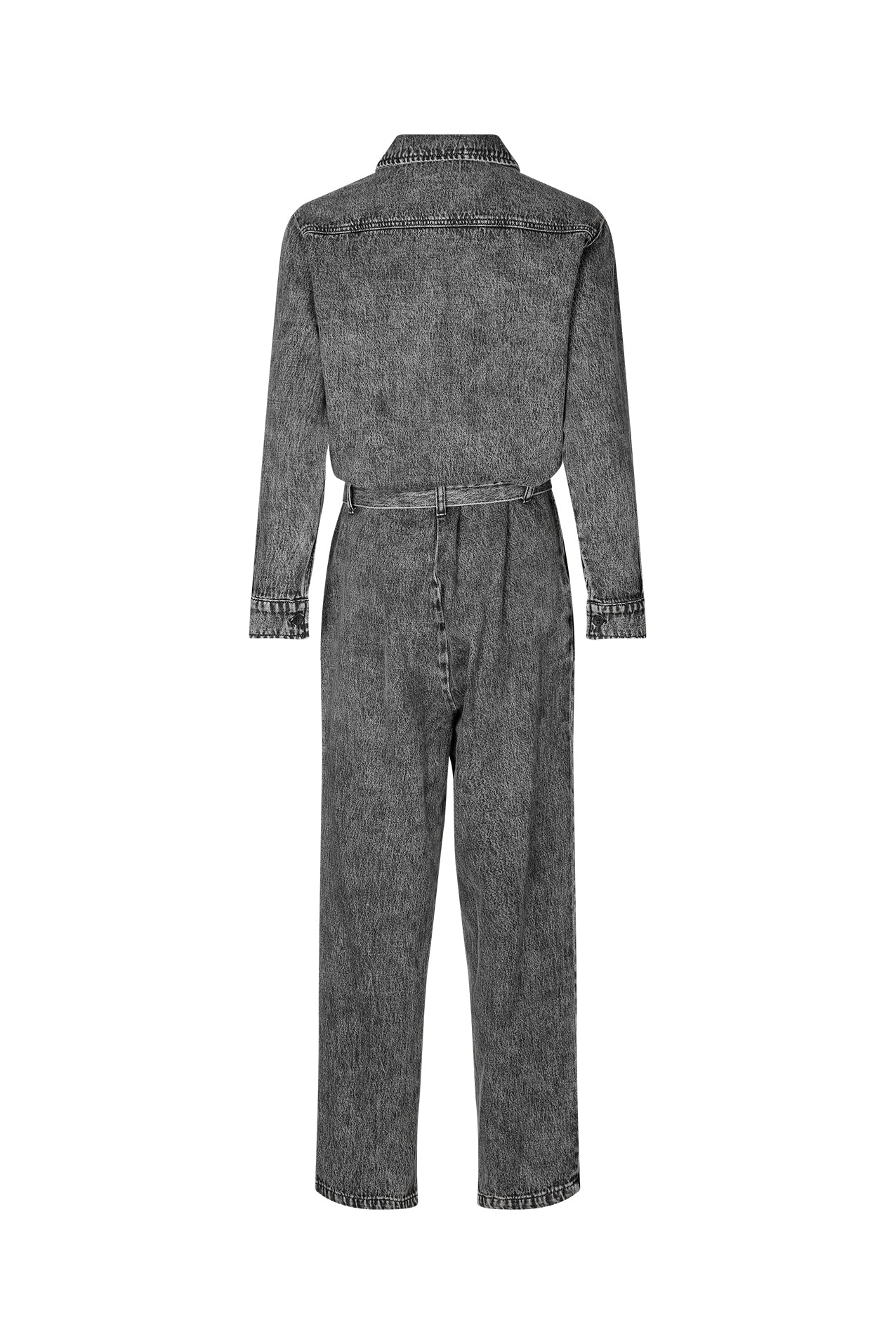 Lollys Laundry TareeLL Jumpsuit LS Jumpsuit 15 Dark Grey Melange