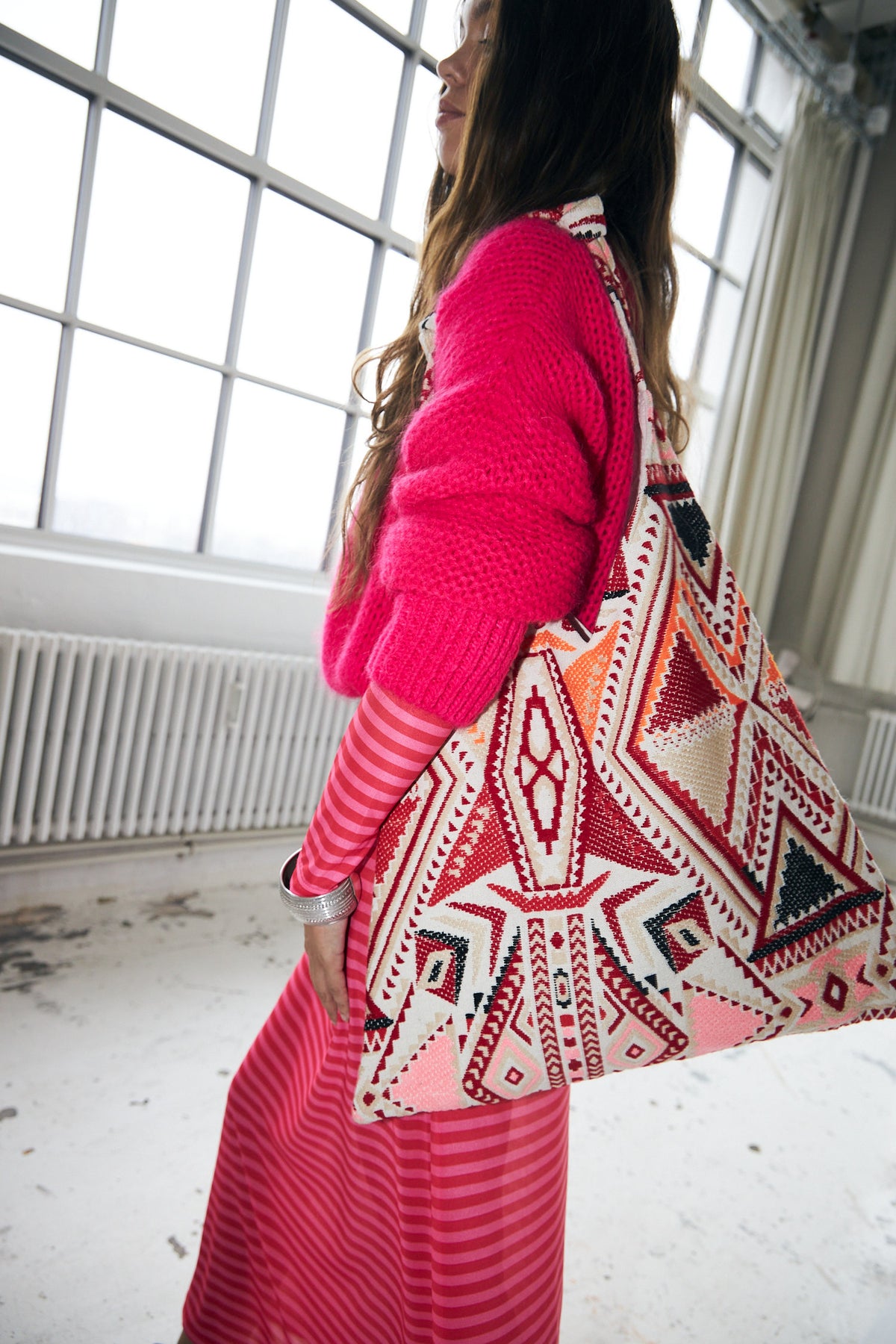Lollys Laundry TayLL Hobo Tasche Bag Rot