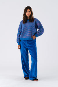 TerryLL Knit Jumper LS - Blue