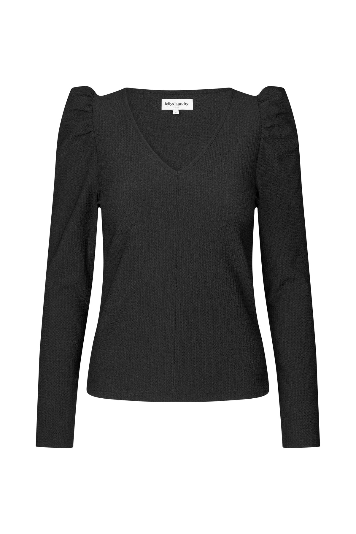 Lollys Laundry TolucaLL Blouse LS Shirt Schwarz