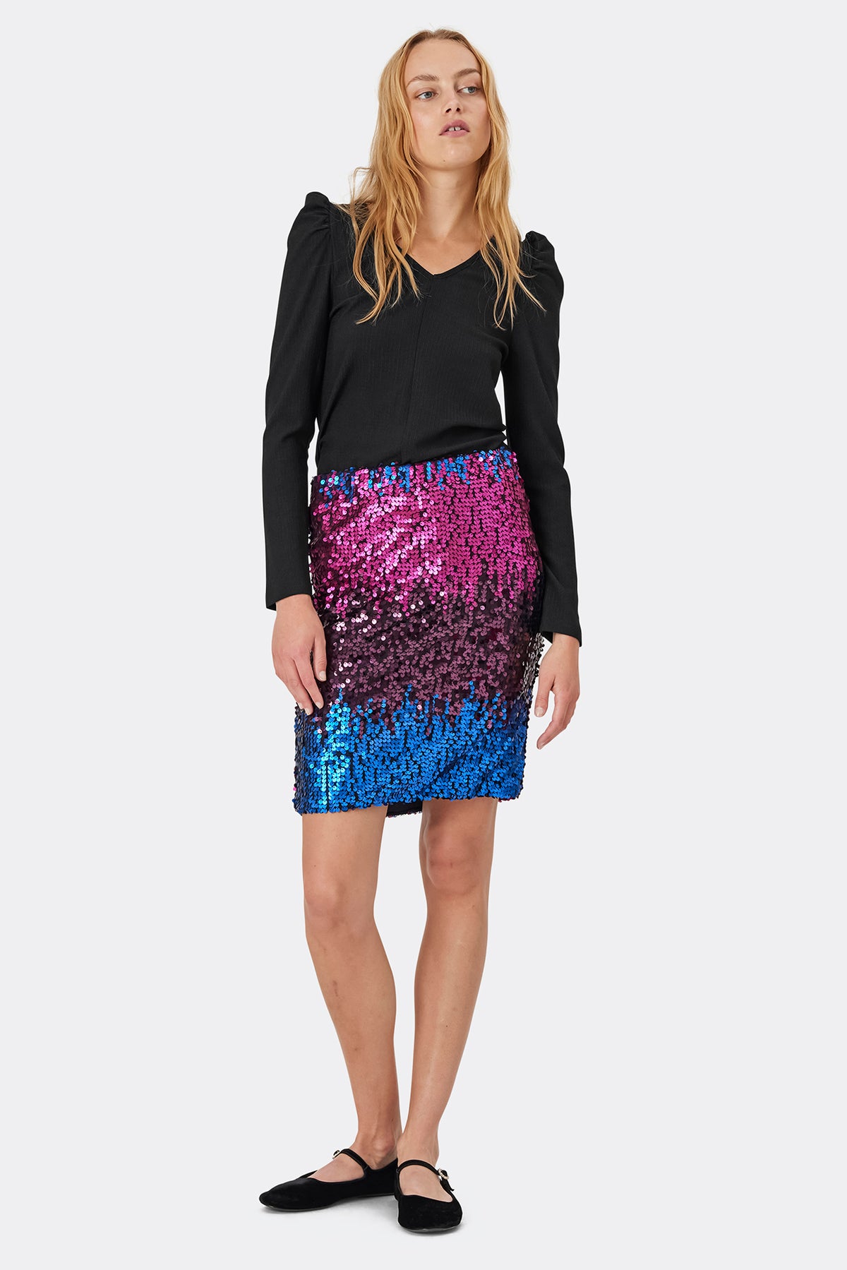Lollys Laundry TolucaLL Blouse LS Shirt Schwarz