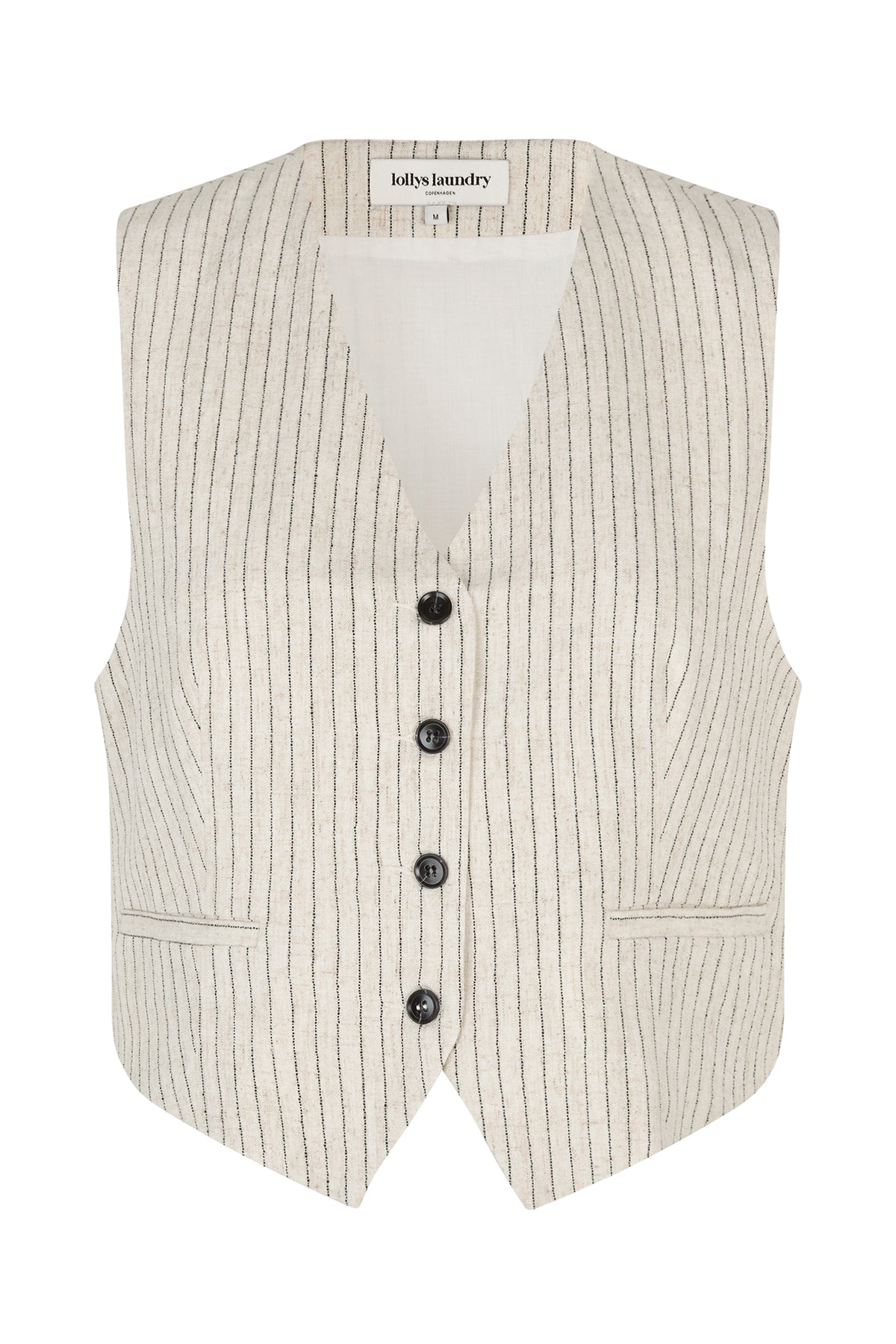 Lollys Laundry TorinoLL Weste Vest Creme