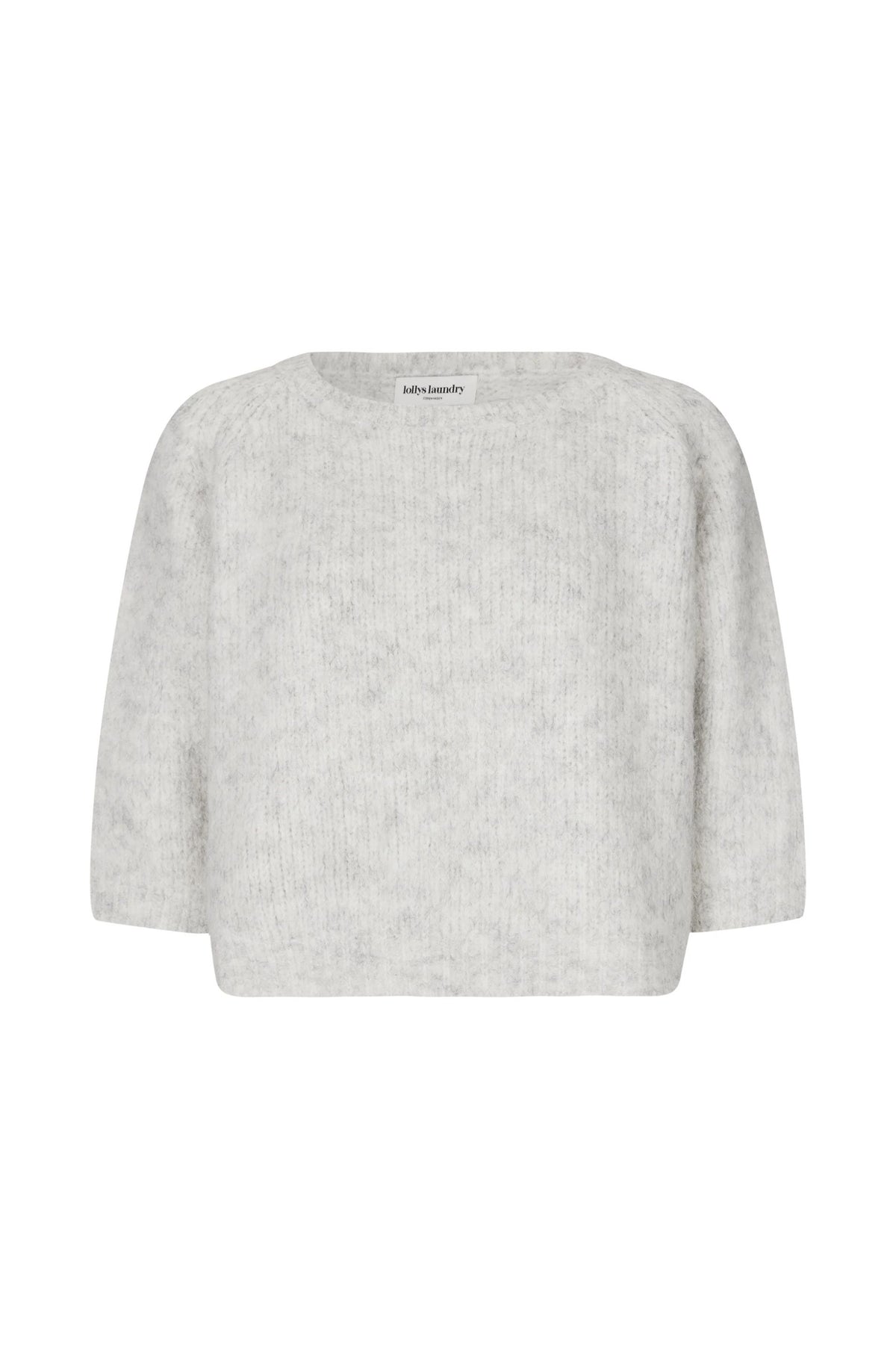 Lollys Laundry TortugaLL Jumper 3/4 Jumper Hellgrau Melange