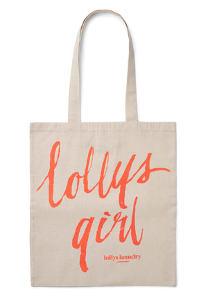 Lollys Laundry Tote Bag - Lollys Girl Bag 94 Neon Peach