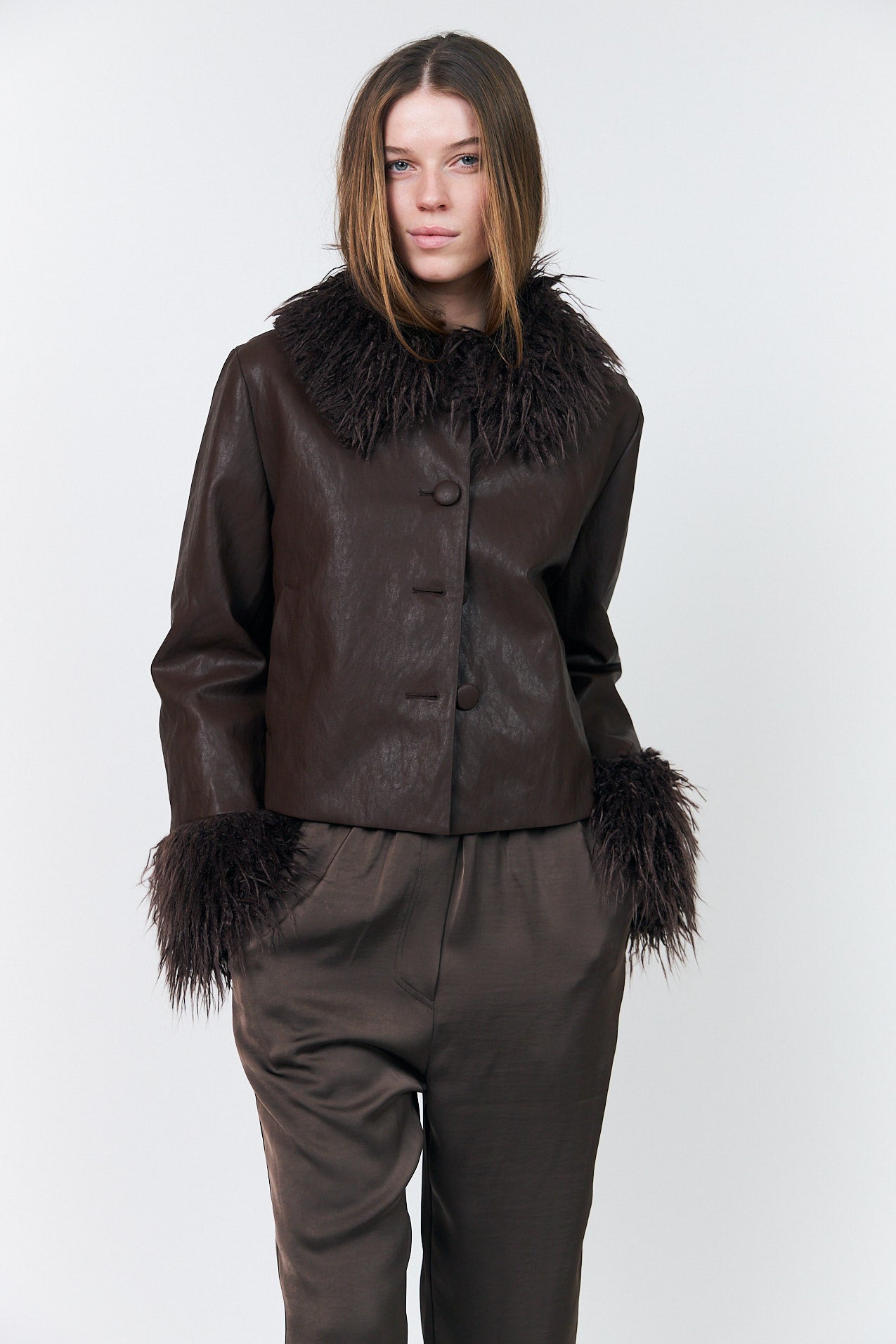 Lollys Laundry TracyLL Jacke Outerwear Braun