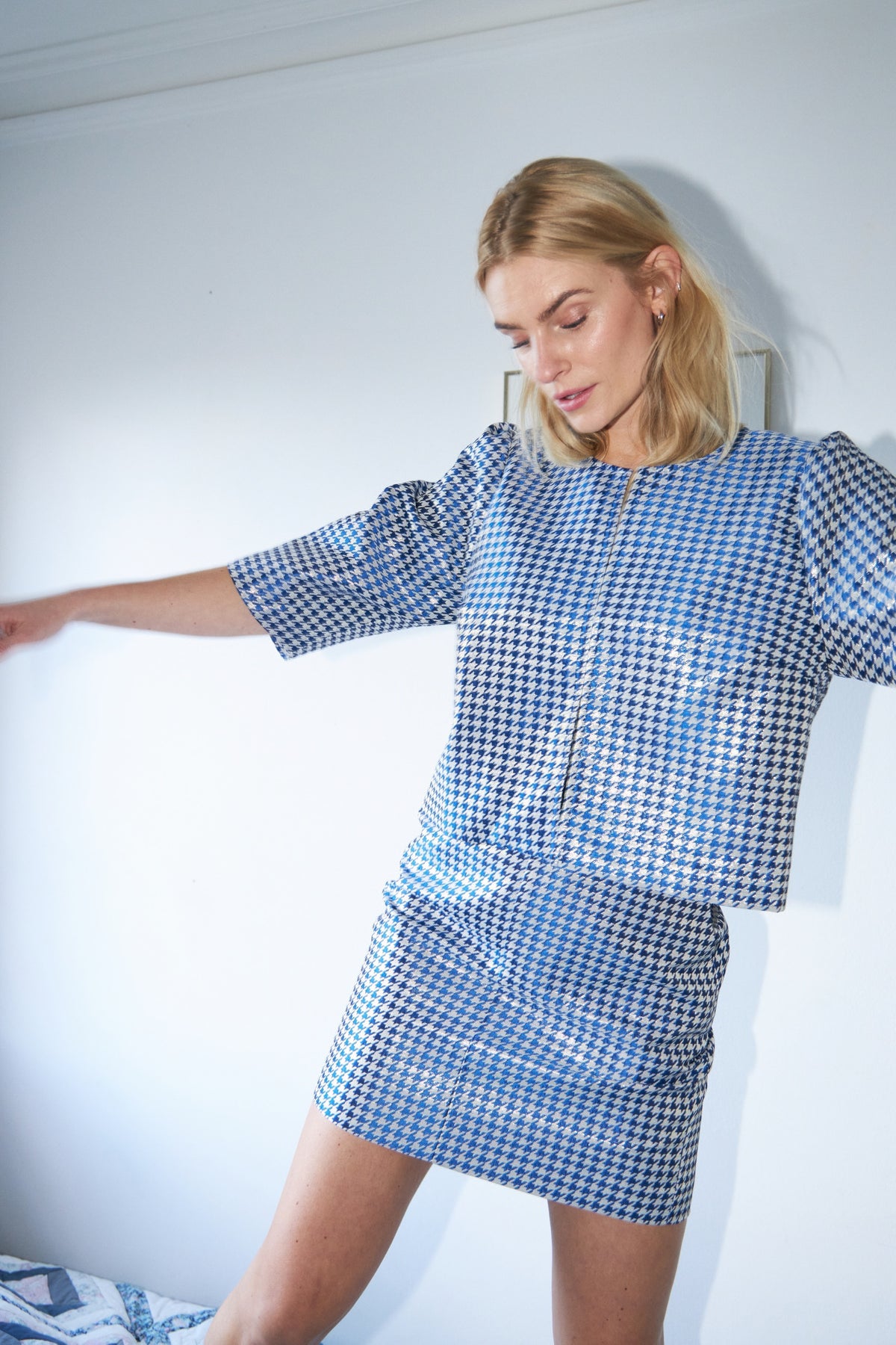 Lollys Laundry TrineLL Jacket 3/4 Jacket Karomuster