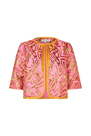 Lollys Laundry TrineLL kurze Jacke Jacket Pink