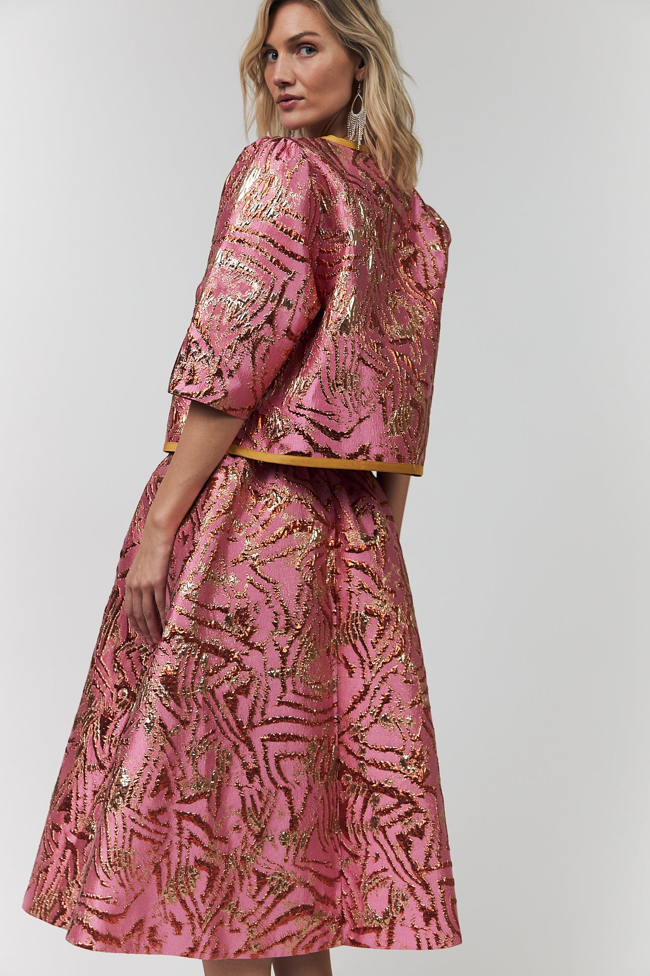 TrineLL kurze Jacke - Pink