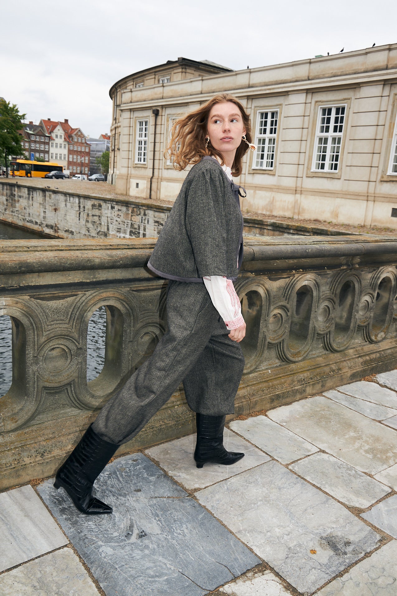 Lollys Laundry TrineLL kurze Jacke Jacket Dunkelbraun